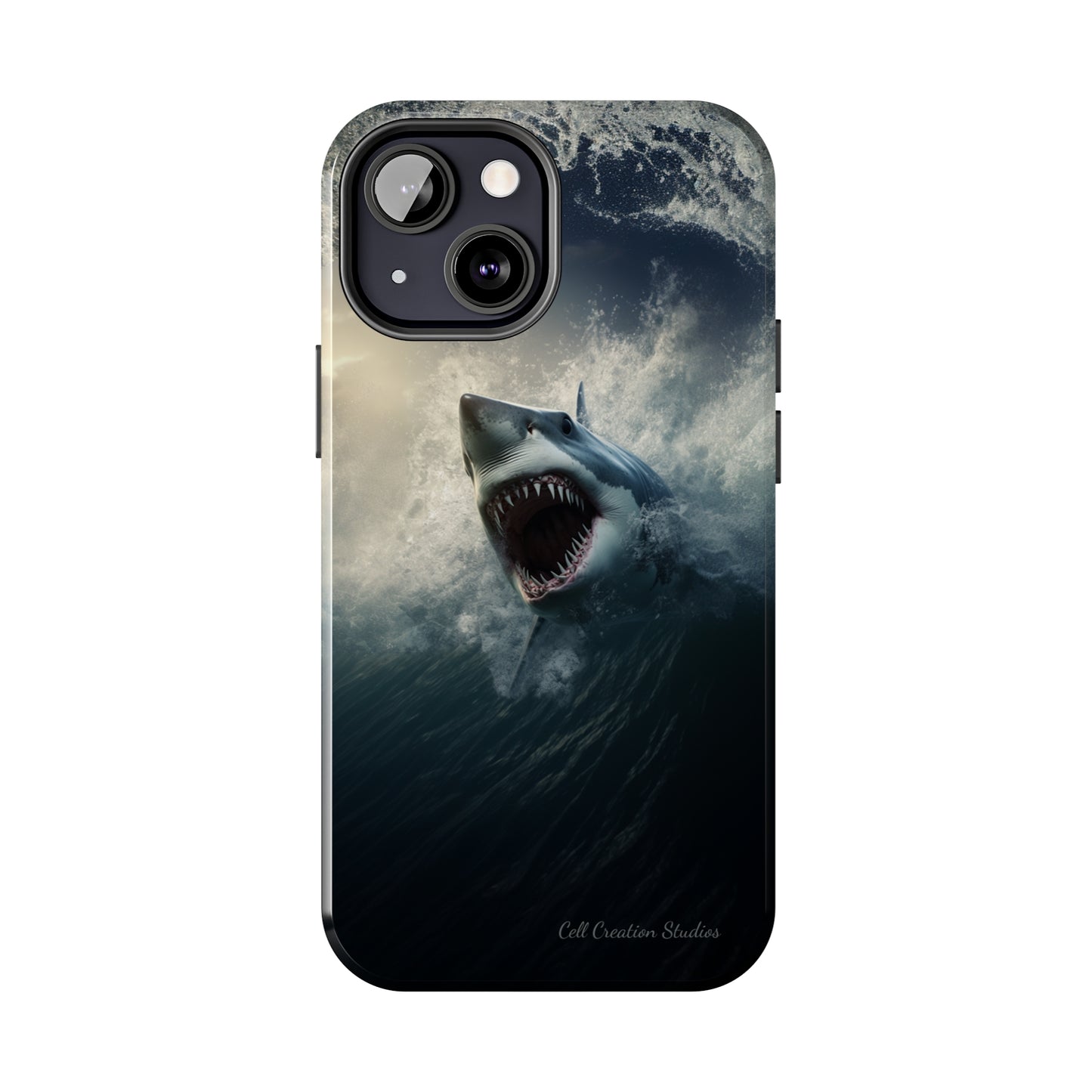 The "Ocean King Great White Shark" Phone Case -Tough Phone Cases