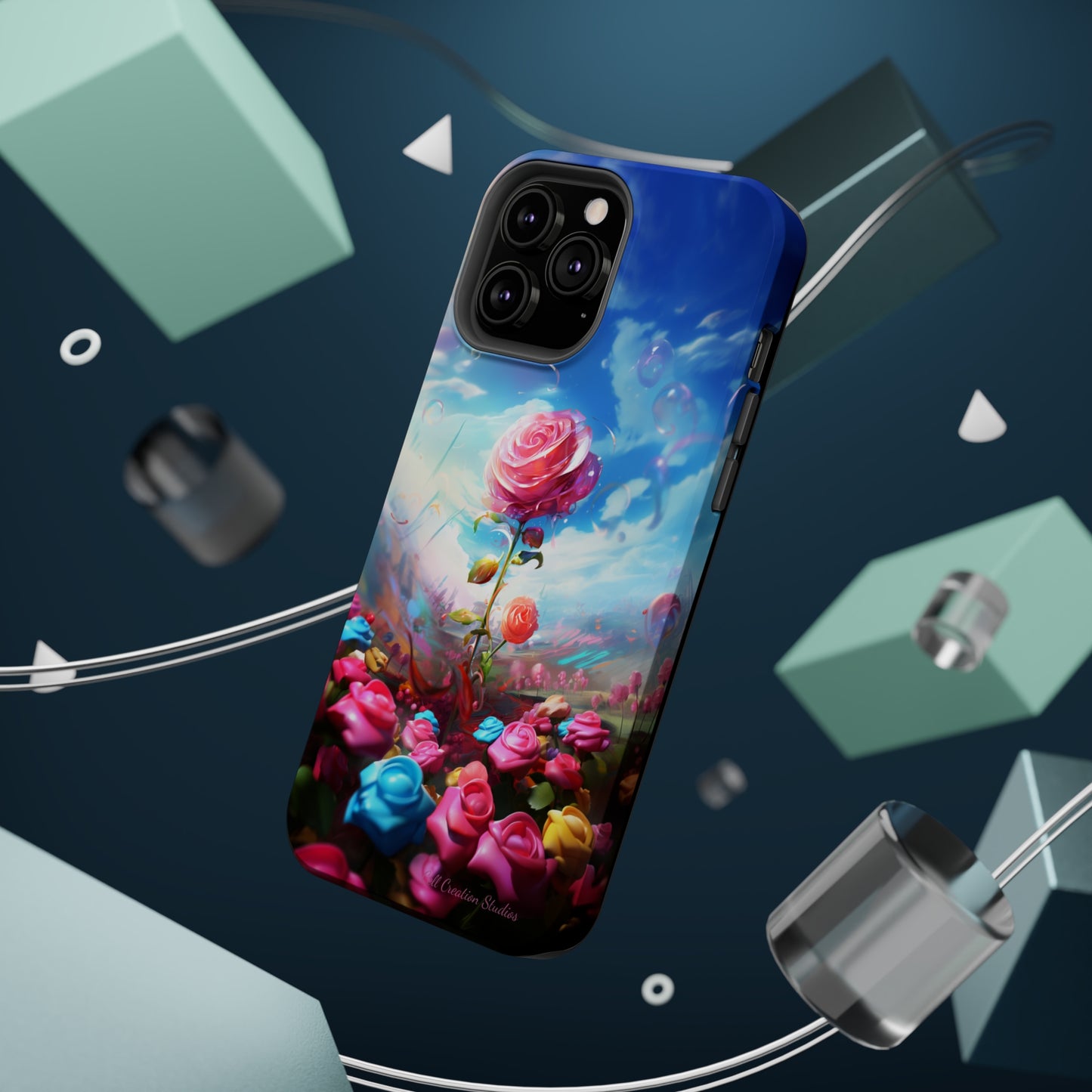 "Dreamy Blossom Elegance" -MagSafe Tough iPhone Cases
