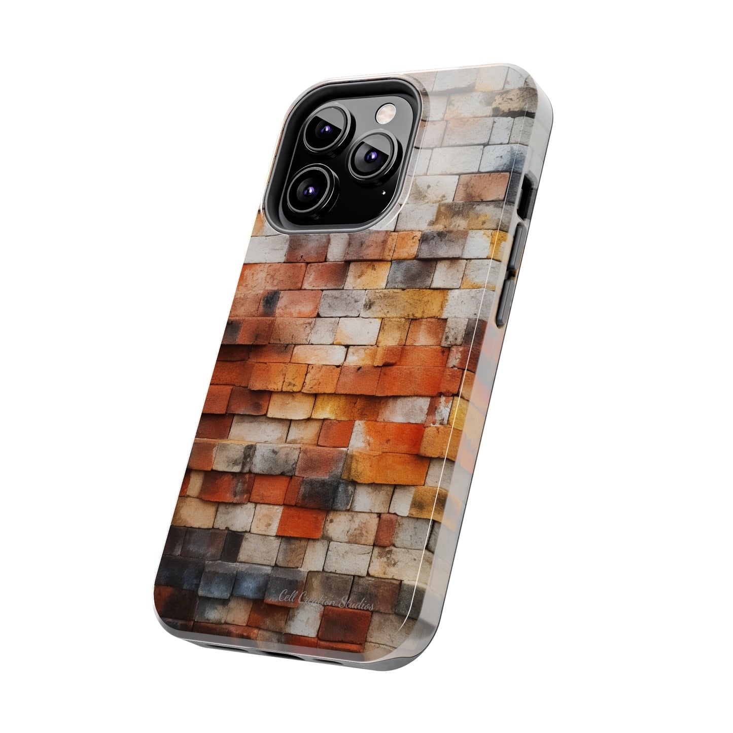 Introducing our "Urban Brickwork" Cell Phone Case – the perfect fusion of style and protection for your device -Tough Phone Cases