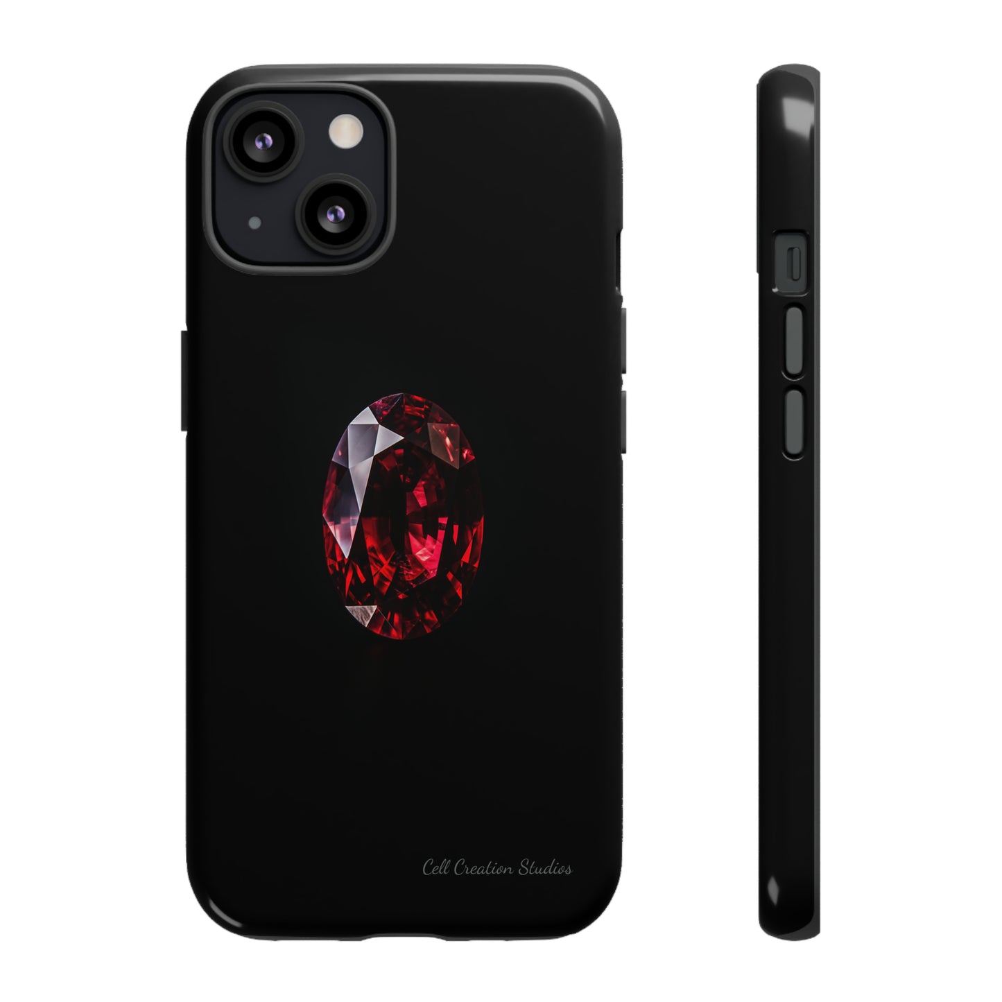 "Ruby Radiance" Phone Case -Tough Cases