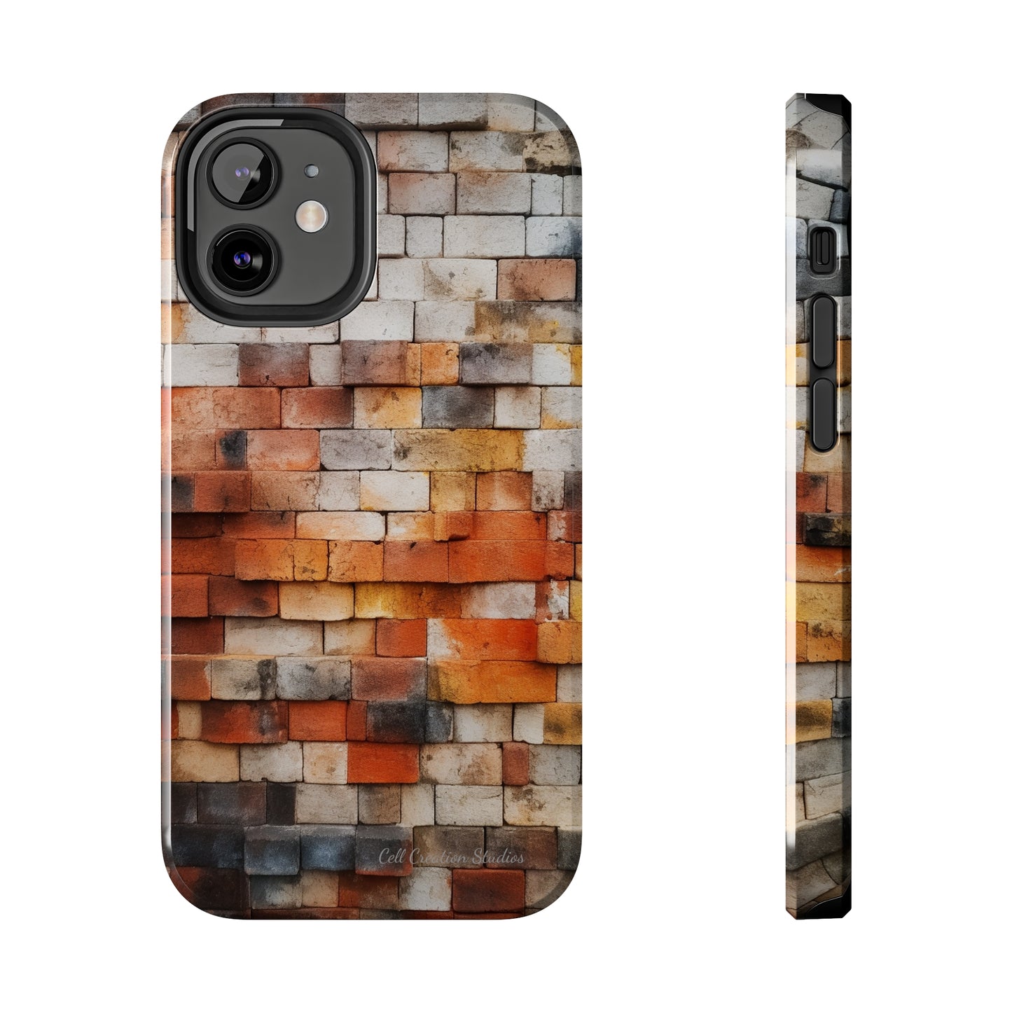 Introducing our "Urban Brickwork" Cell Phone Case – the perfect fusion of style and protection for your device -Tough Phone Cases