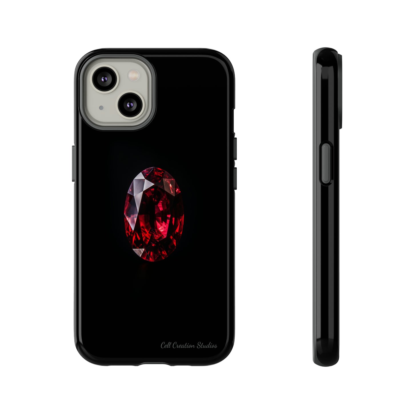 "Ruby Radiance" Phone Case -Tough Cases