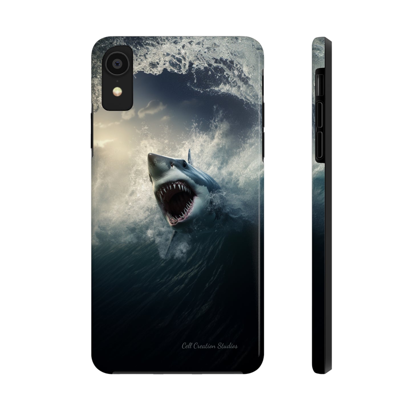The "Ocean King Great White Shark" Phone Case -Tough Phone Cases