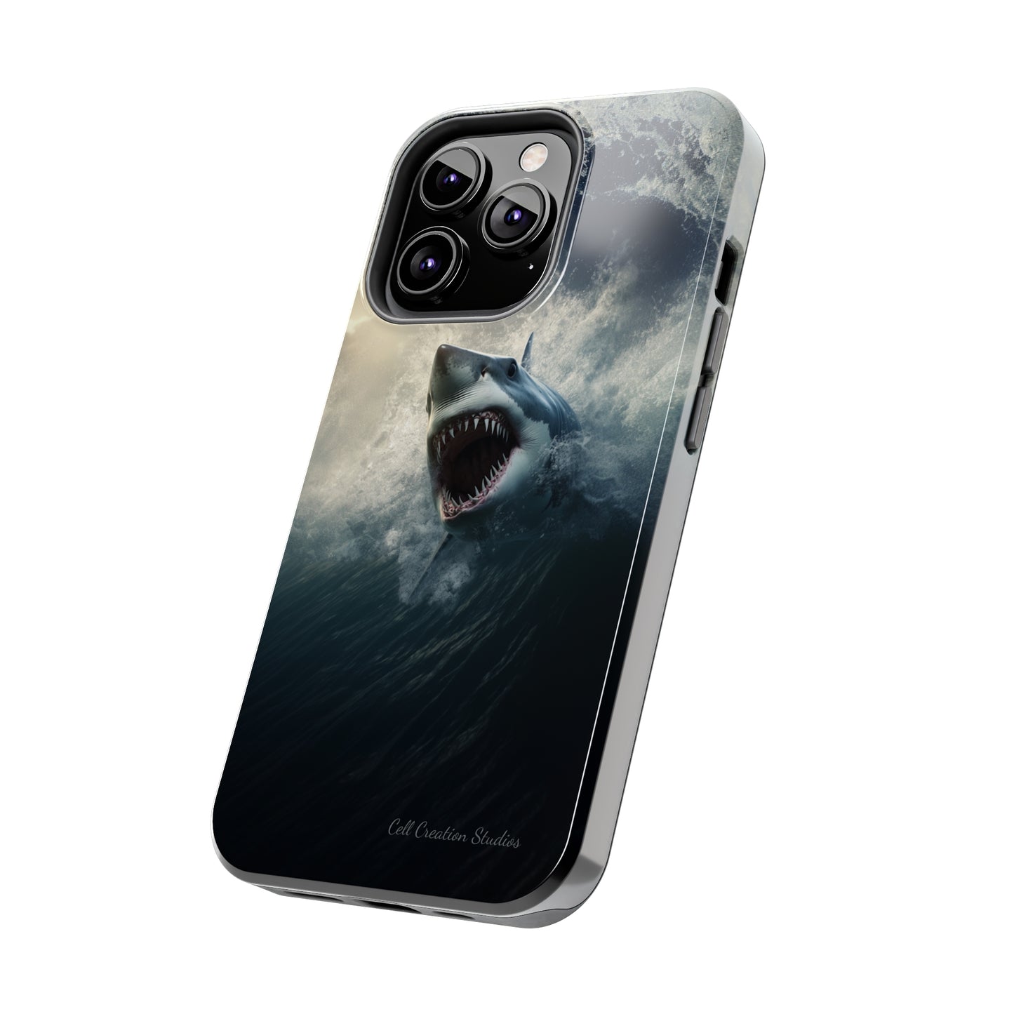 The "Ocean King Great White Shark" Phone Case -Tough Phone Cases