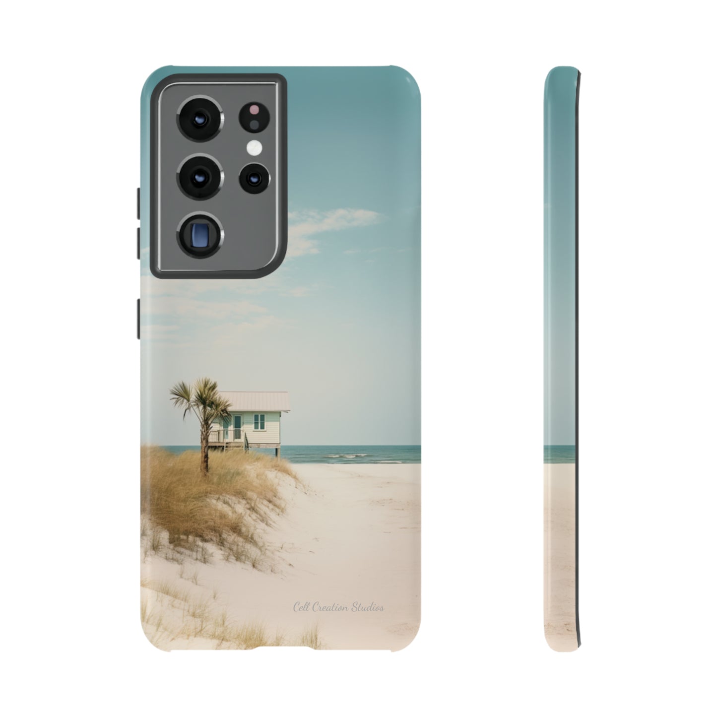 "Seaside Haven" -Tough Samsung Phone Cases
