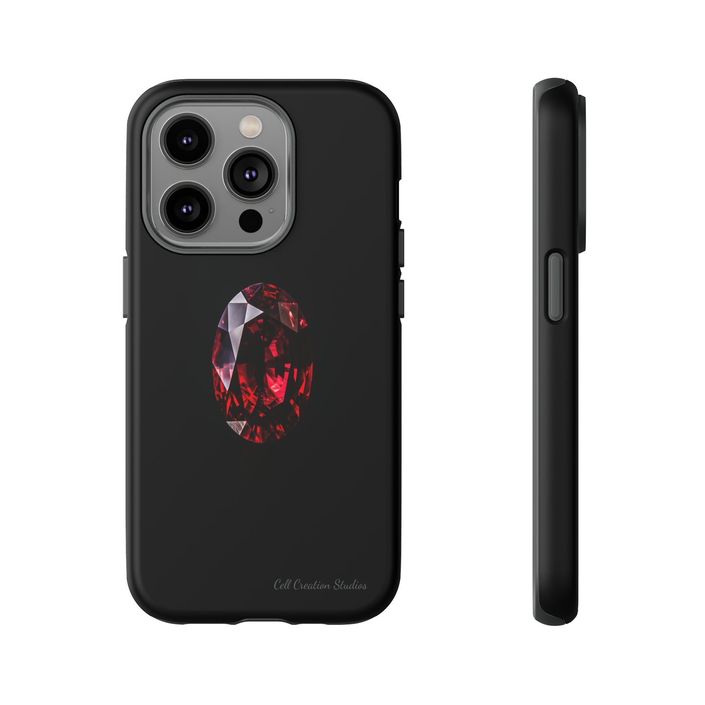 "Ruby Radiance" Phone Case -Tough Cases