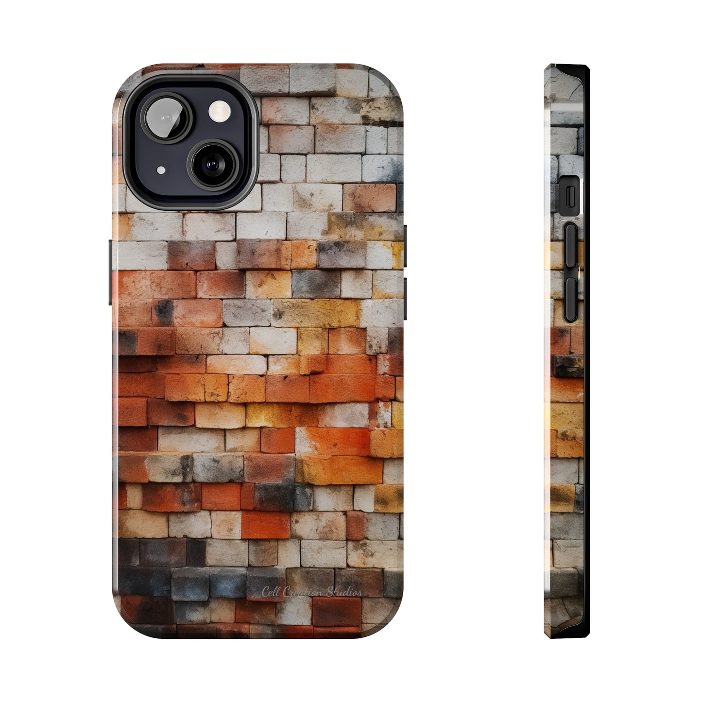Introducing our "Urban Brickwork" Cell Phone Case – the perfect fusion of style and protection for your device -Tough Phone Cases