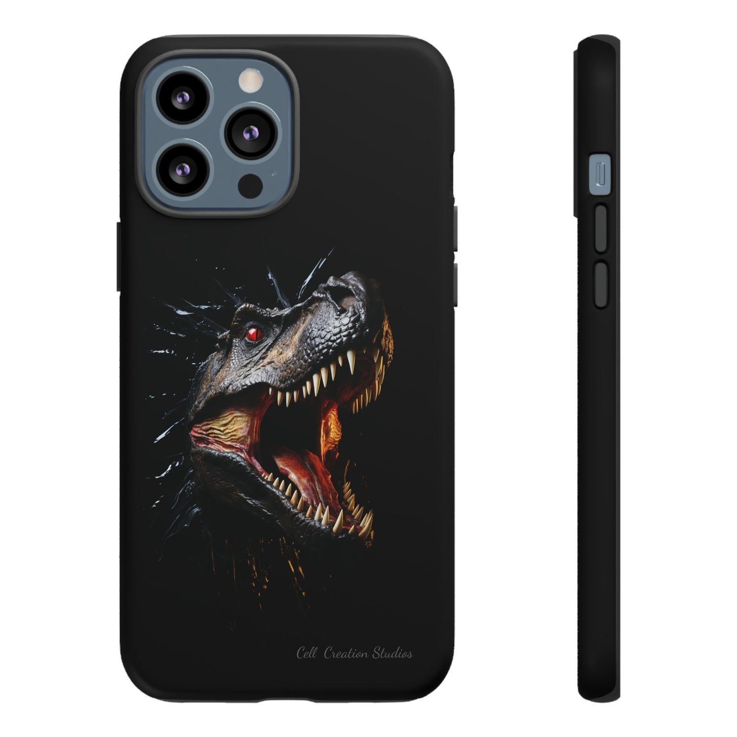 "Jurassic Impact" T-Rex Phone Case -Tough Cases
