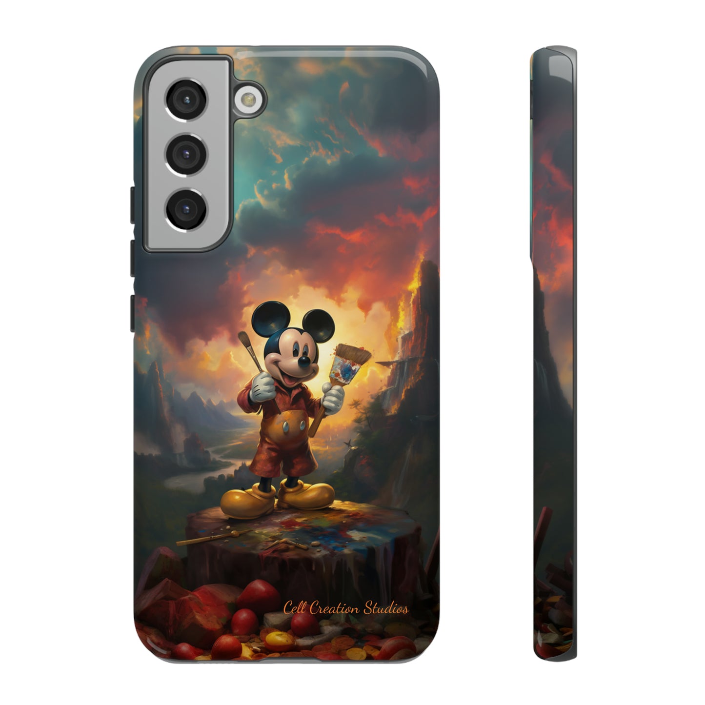 "Artist Mickey" -Tough Samsung Phone Cases