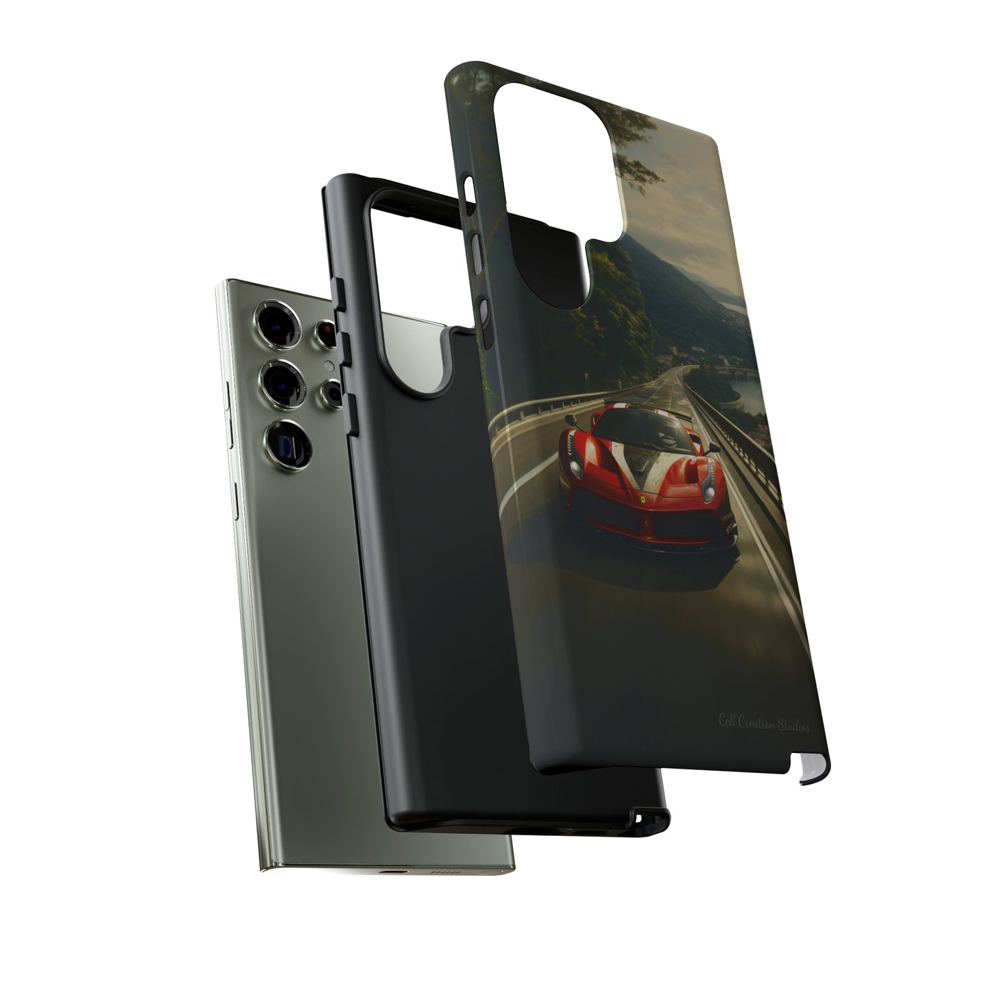 "Tropical Thrill Ferrari Edition" -Tough Samsung Phone Cases