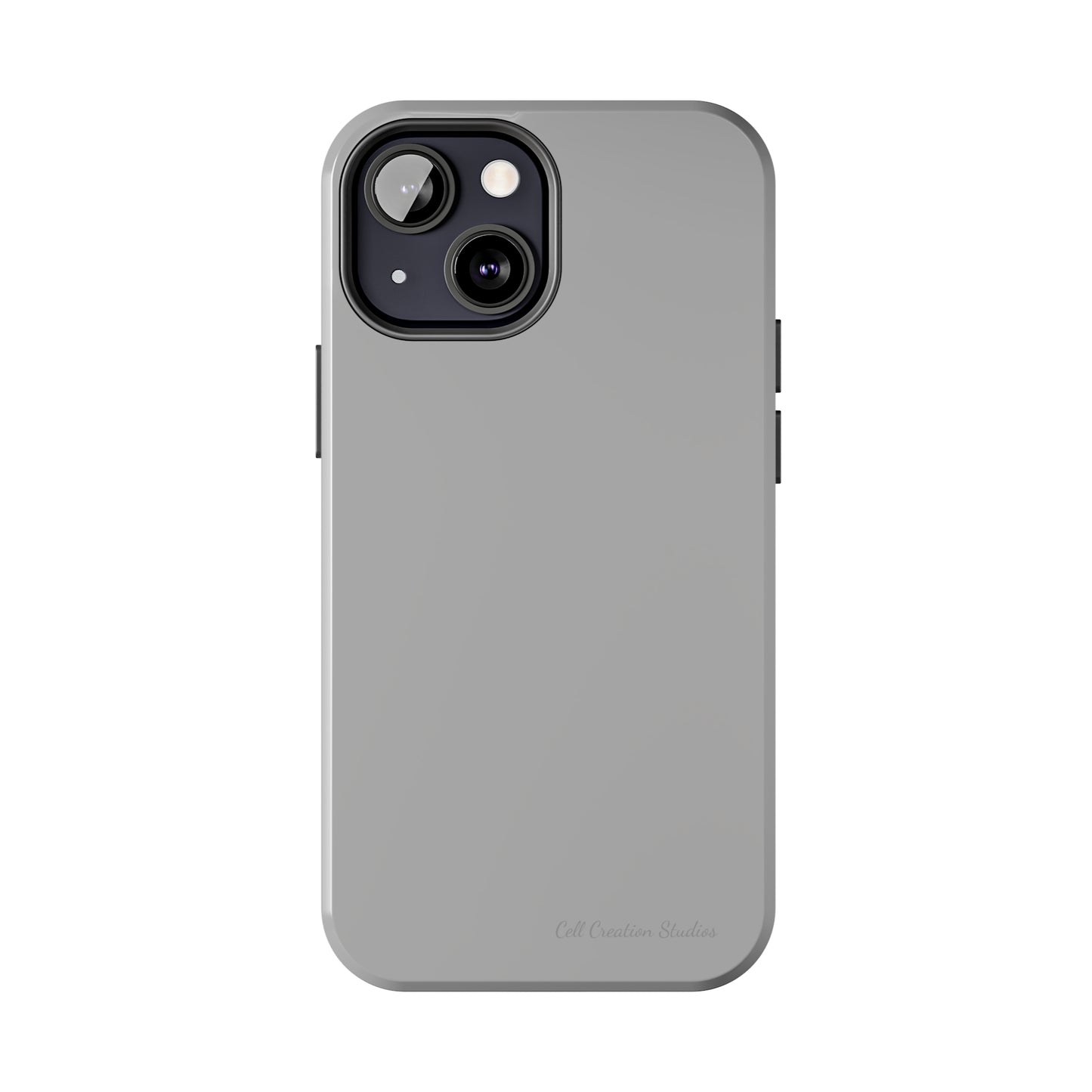 "Sleek Silver Essence" -Tough iPhone Cases