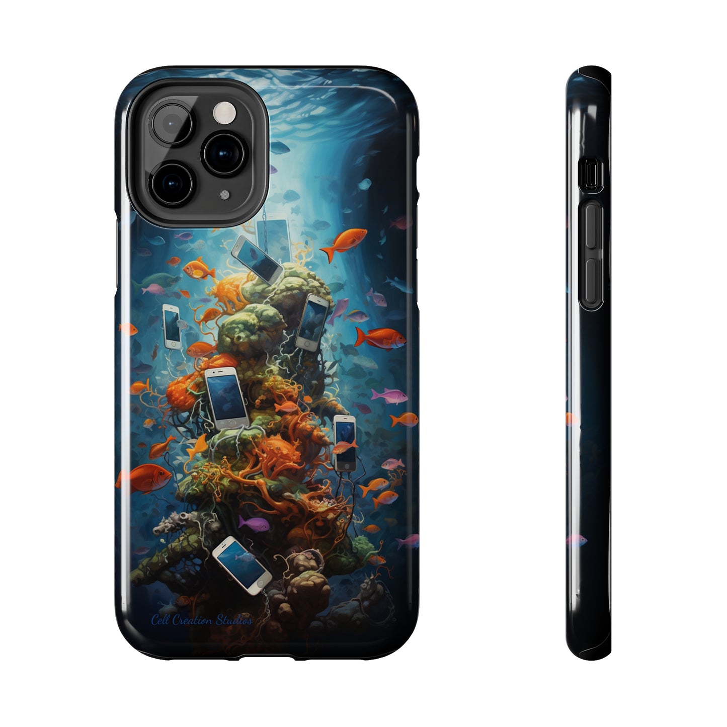 Dive into Elegance with the "AquaTech" Underwater Coral Cell Phone Case - Where Nature Meets Technology!