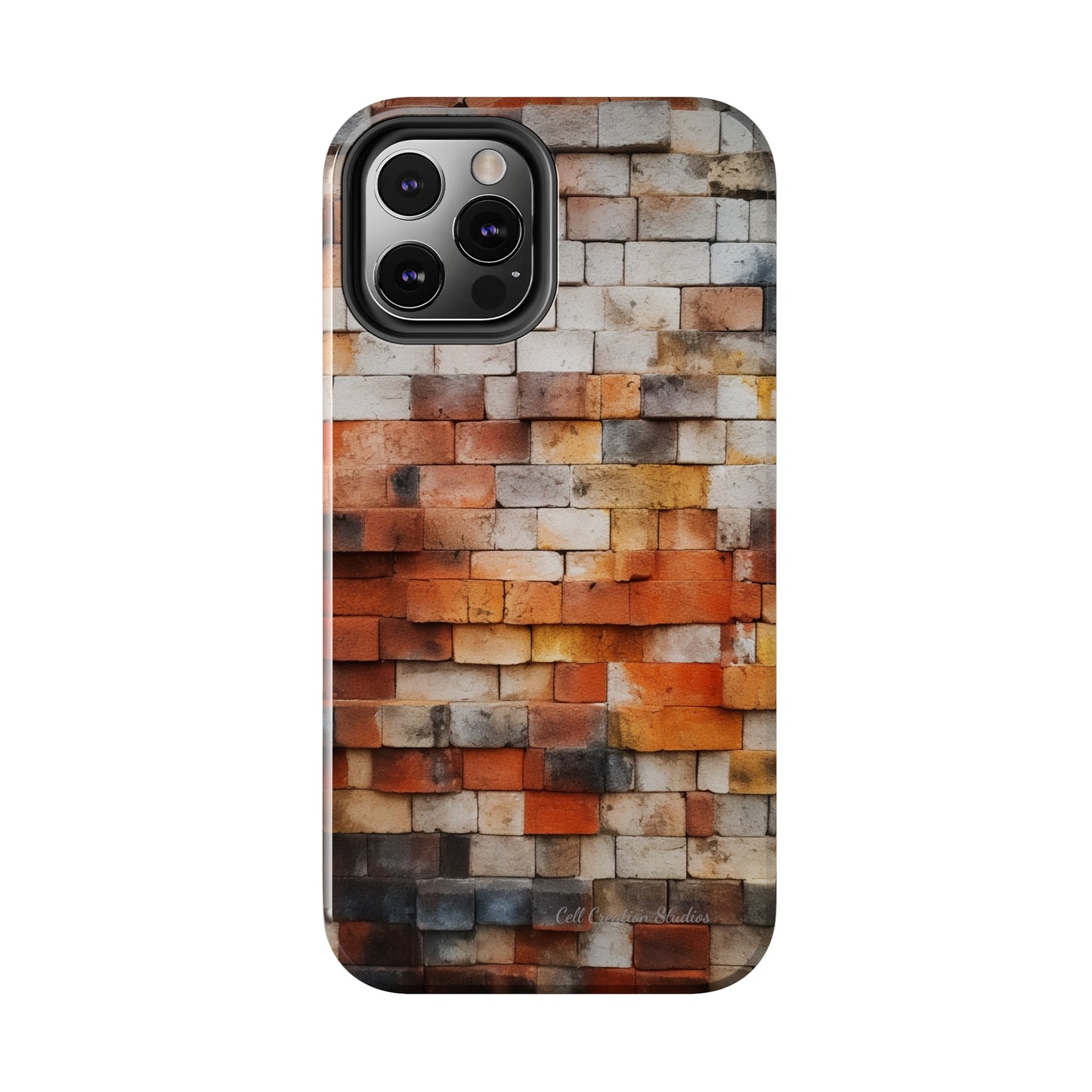 Introducing our "Urban Brickwork" Cell Phone Case – the perfect fusion of style and protection for your device -Tough Phone Cases