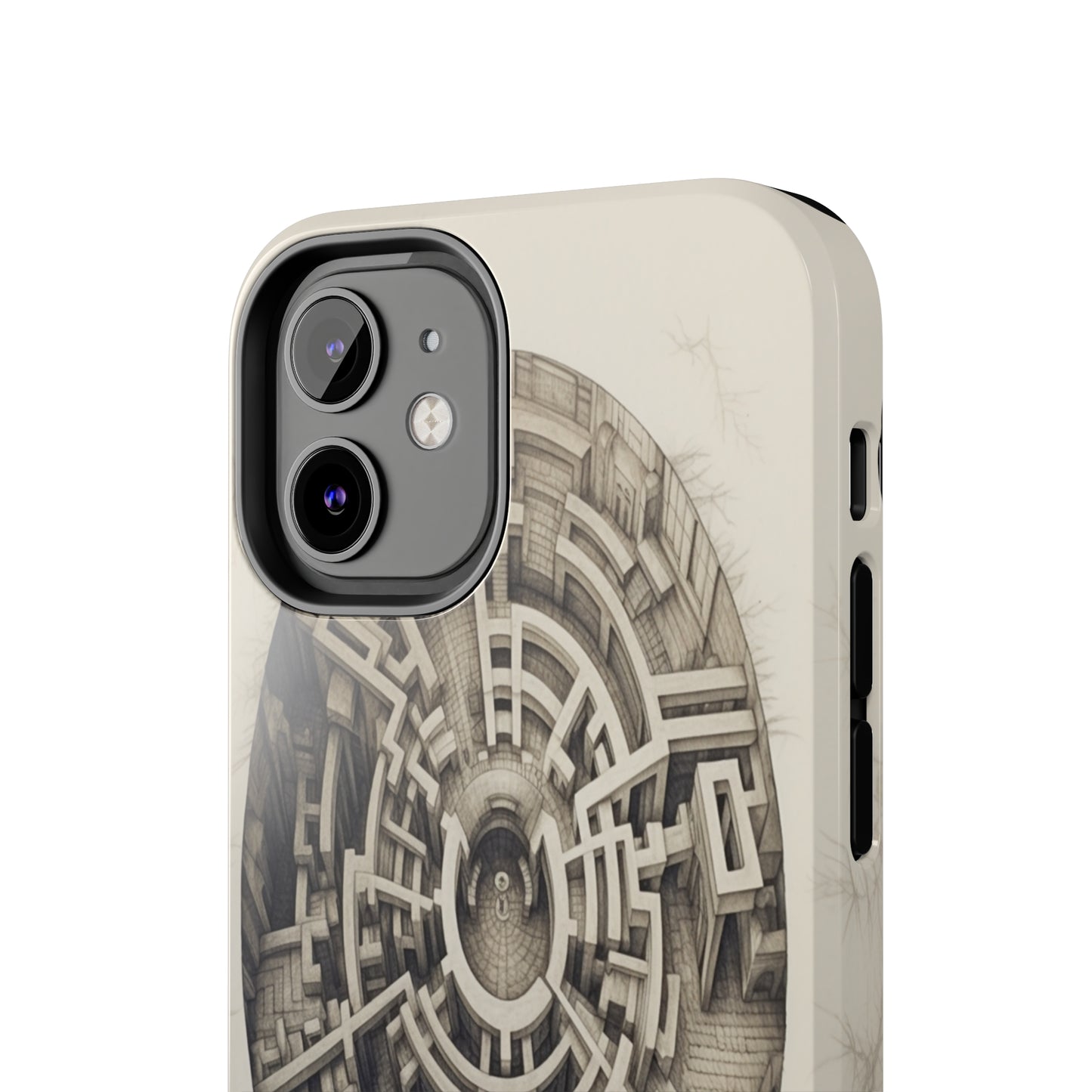 "Discover the Mystery: Maze-Inspired Cell Phone Case" -Tough Phone Cases
