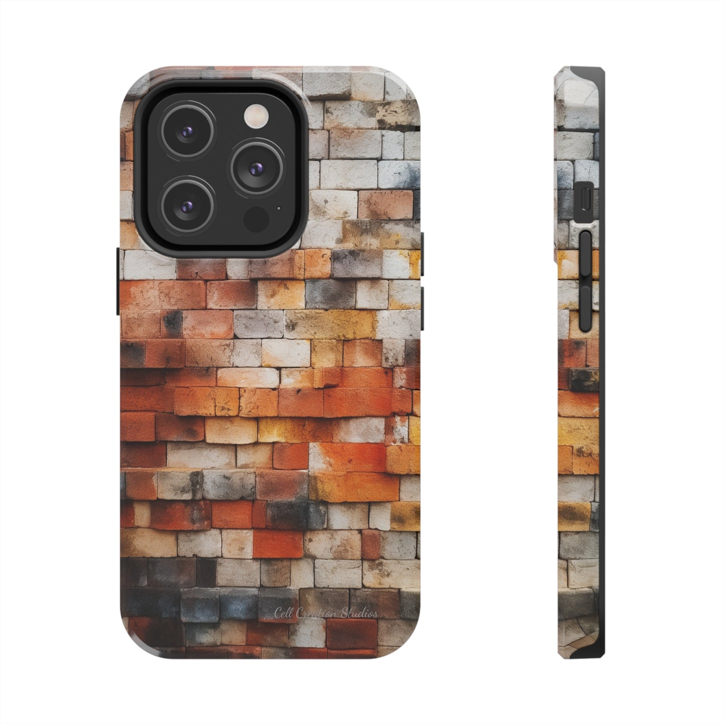 Introducing our "Urban Brickwork" Cell Phone Case – the perfect fusion of style and protection for your device -Tough Phone Cases
