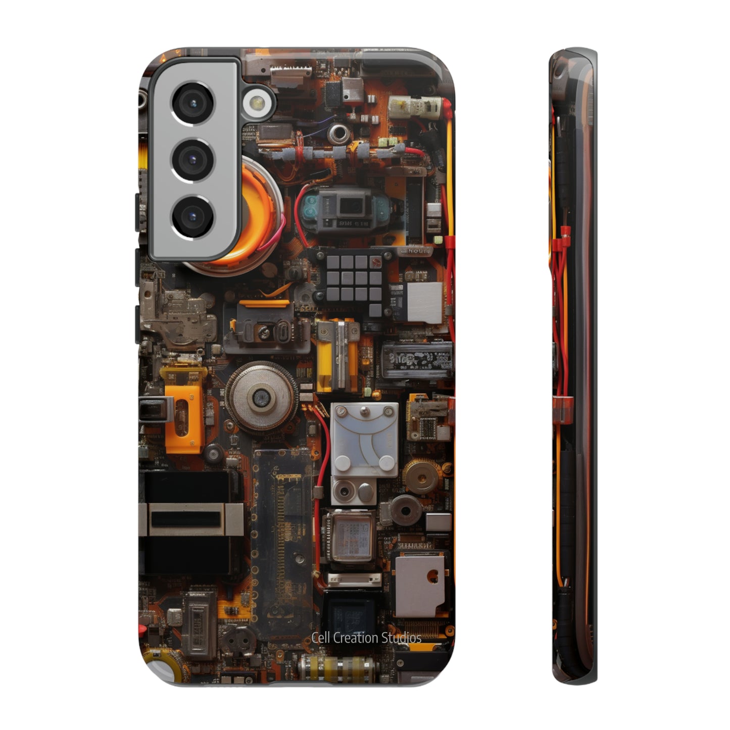 "TechInsight Guardian" -Tough Samsung Phone Cases