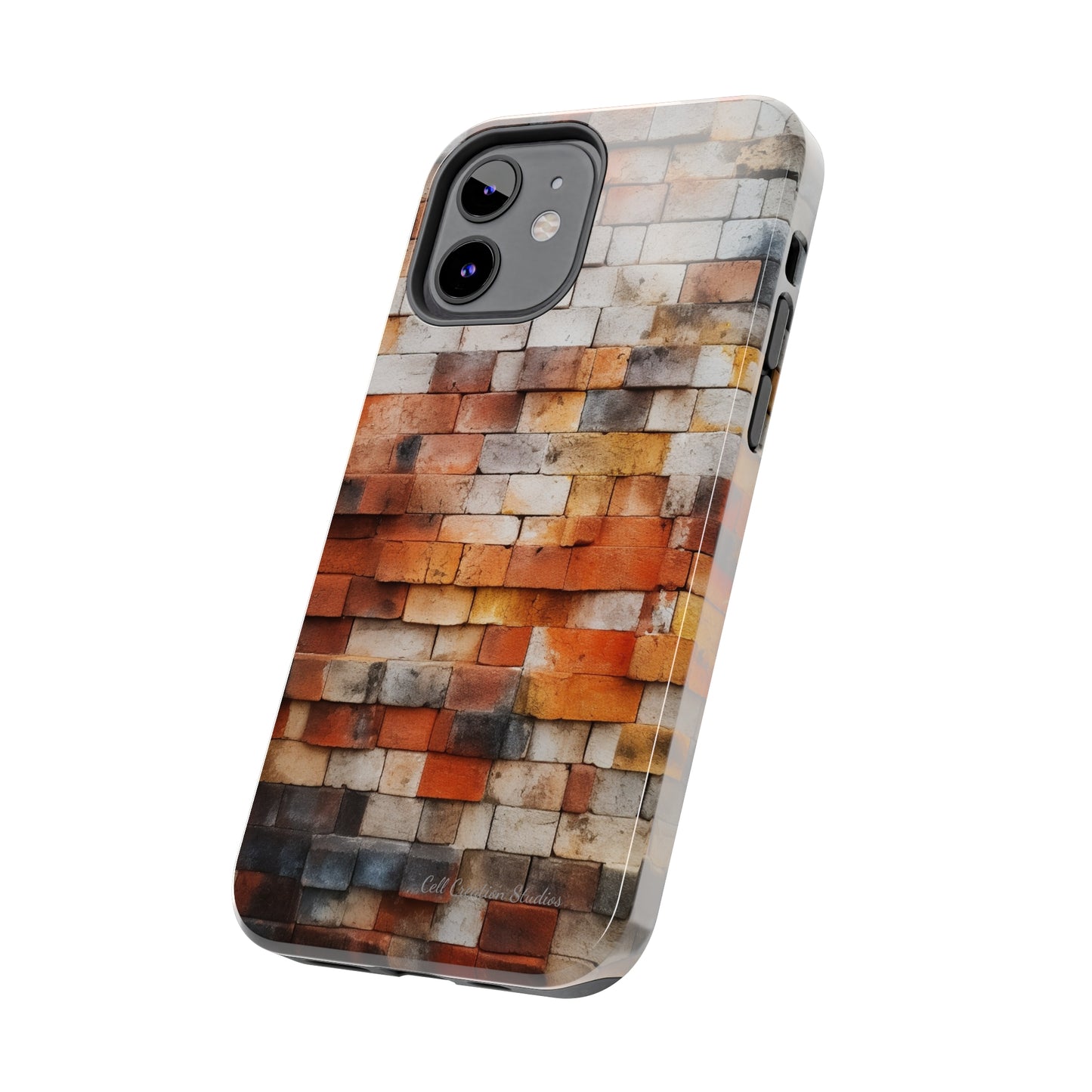 Introducing our "Urban Brickwork" Cell Phone Case – the perfect fusion of style and protection for your device -Tough Phone Cases