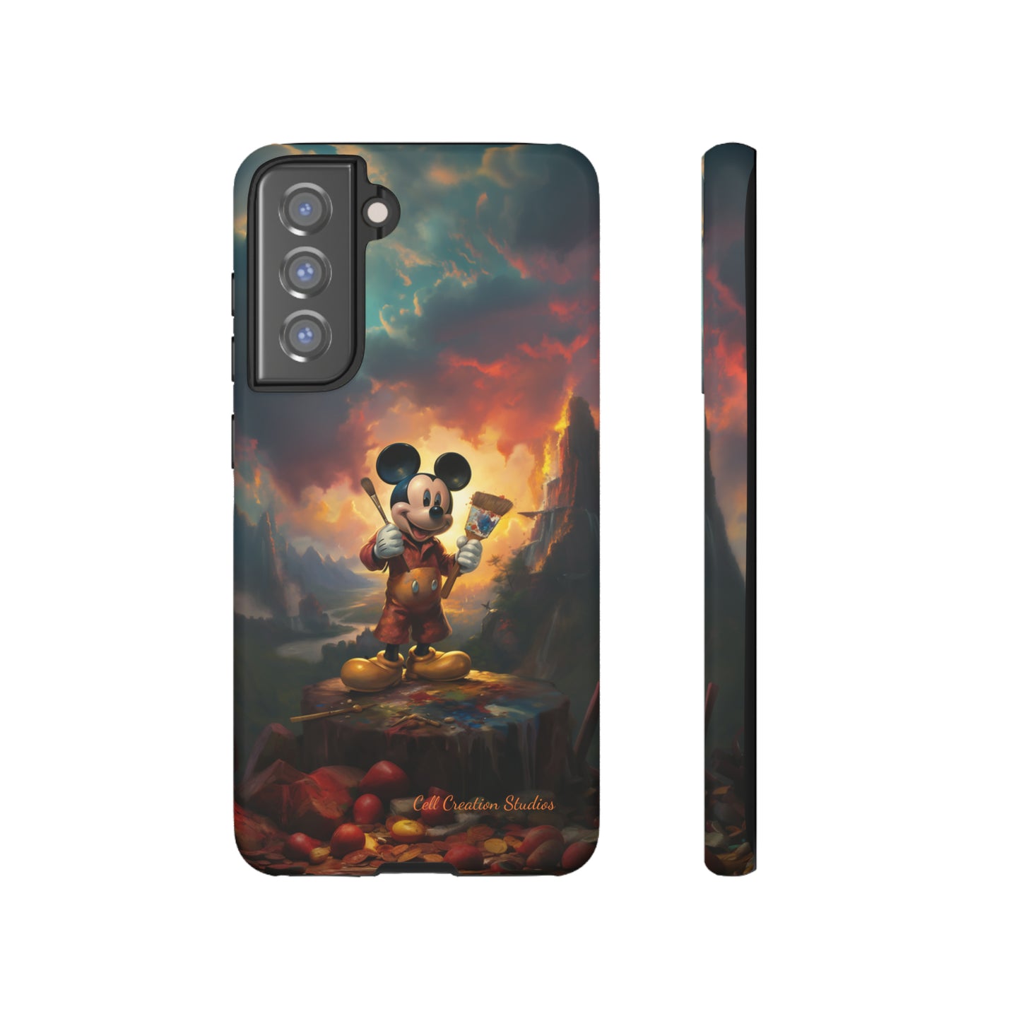 "Artist Mickey" -Tough Samsung Phone Cases
