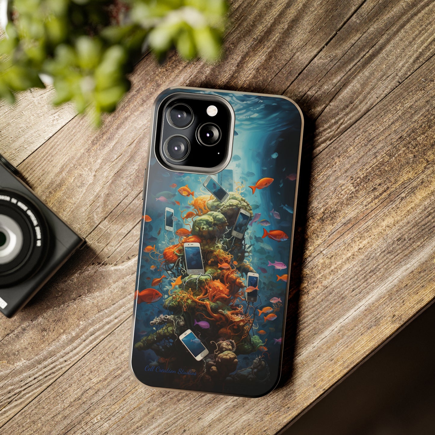 Dive into Elegance with the "AquaTech" Underwater Coral Cell Phone Case - Where Nature Meets Technology!