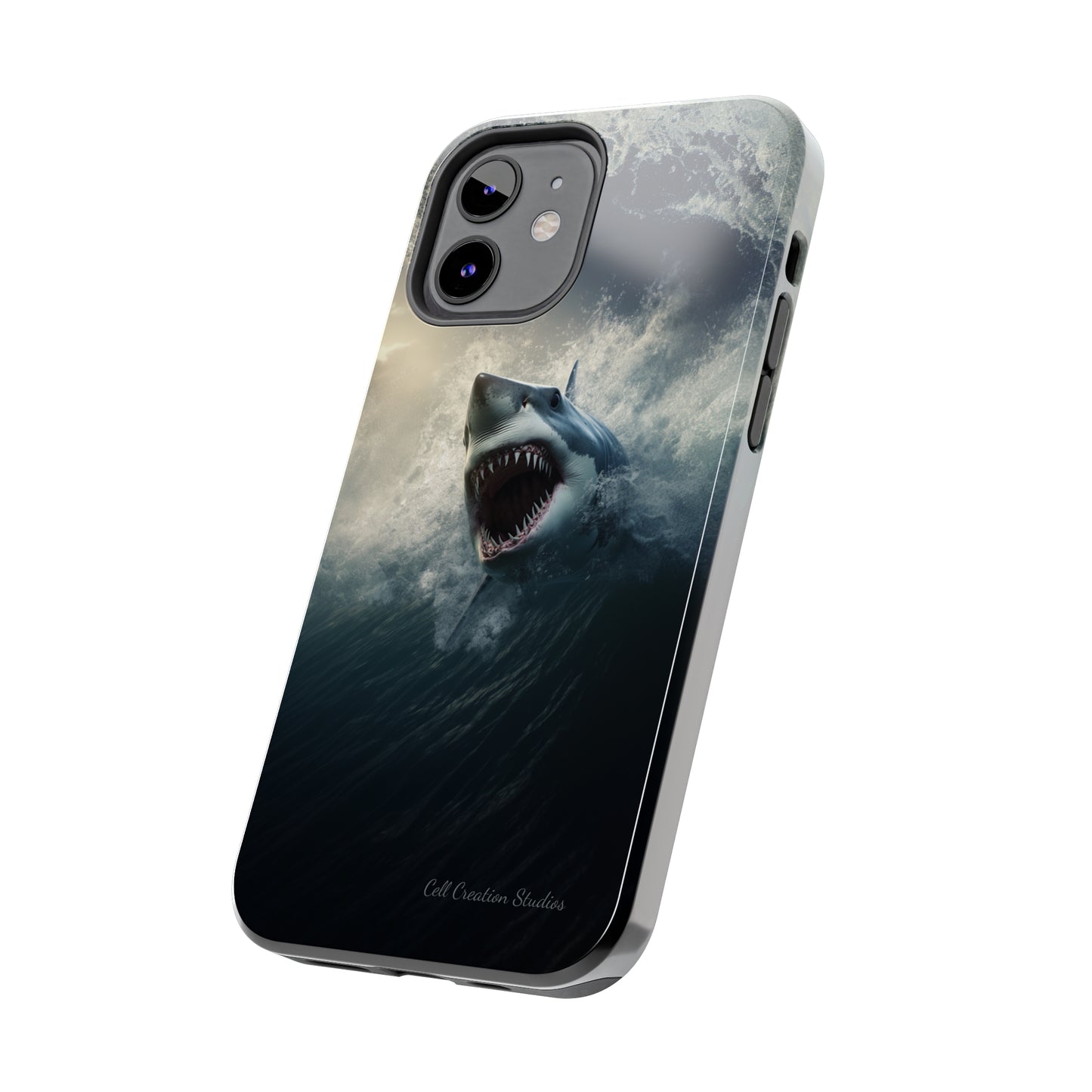 The "Ocean King Great White Shark" Phone Case -Tough Phone Cases