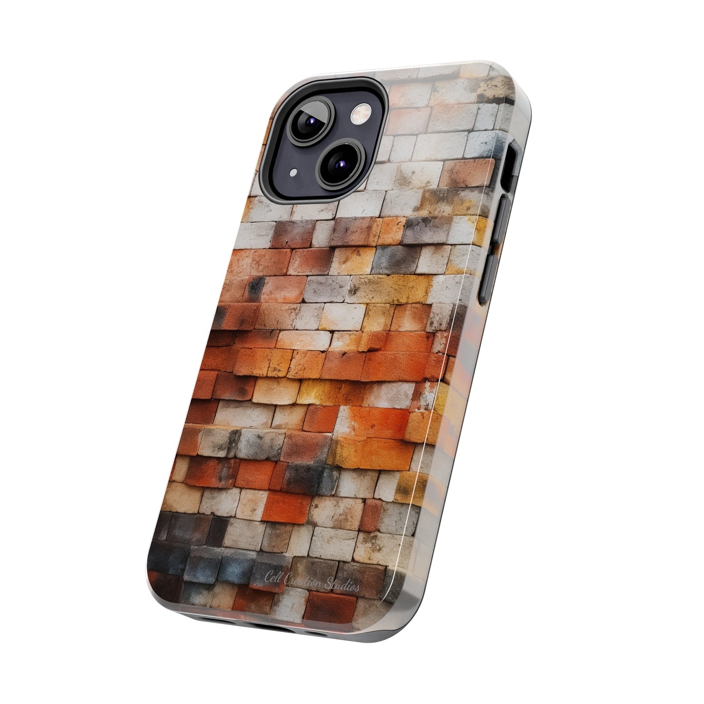 Introducing our "Urban Brickwork" Cell Phone Case – the perfect fusion of style and protection for your device -Tough Phone Cases
