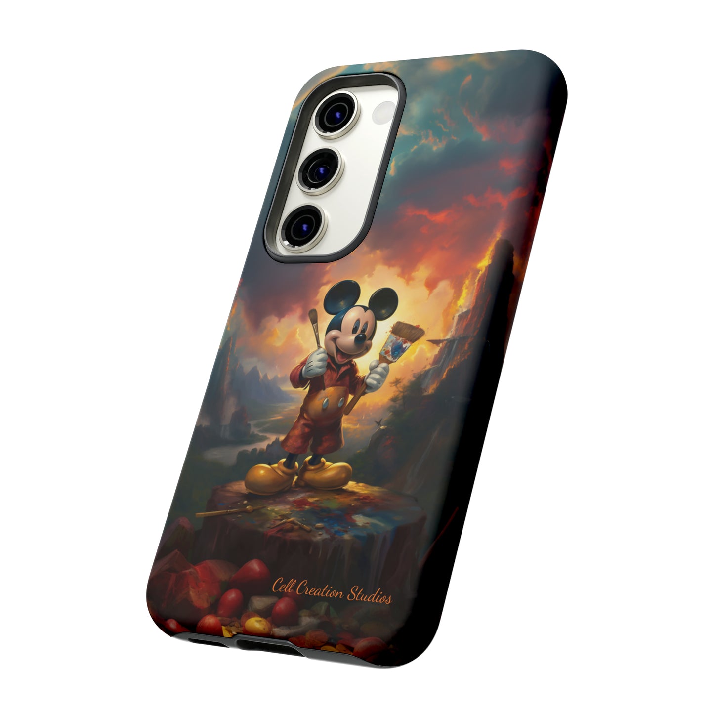 "Artist Mickey" -Tough Samsung Phone Cases