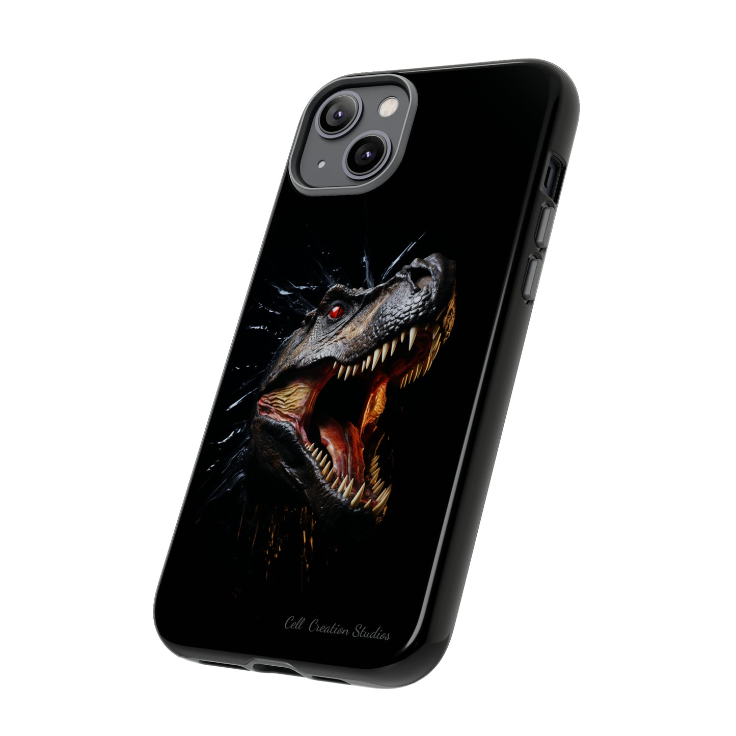 "Jurassic Impact" T-Rex Phone Case -Tough Cases