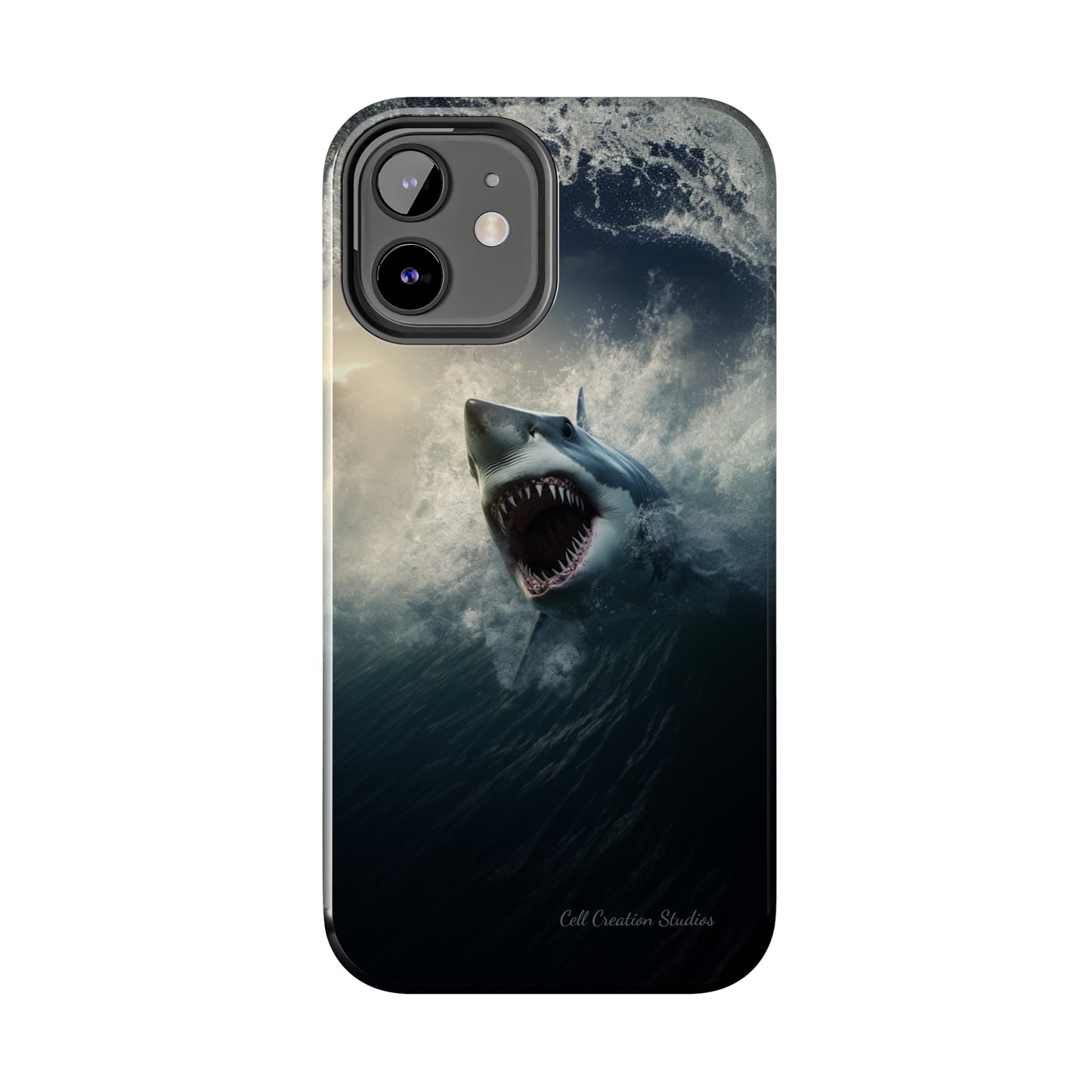 The "Ocean King Great White Shark" Phone Case -Tough Phone Cases