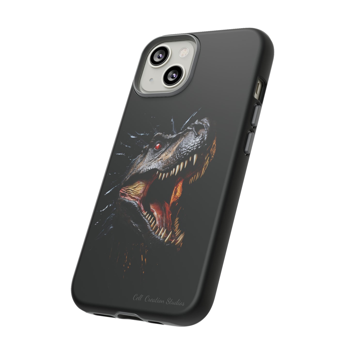 "Jurassic Impact" T-Rex Phone Case -Tough Cases