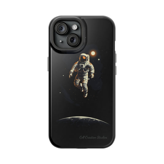 "Cosmic Explorer Astronaut" -MagSafe Tough iPhone Cases