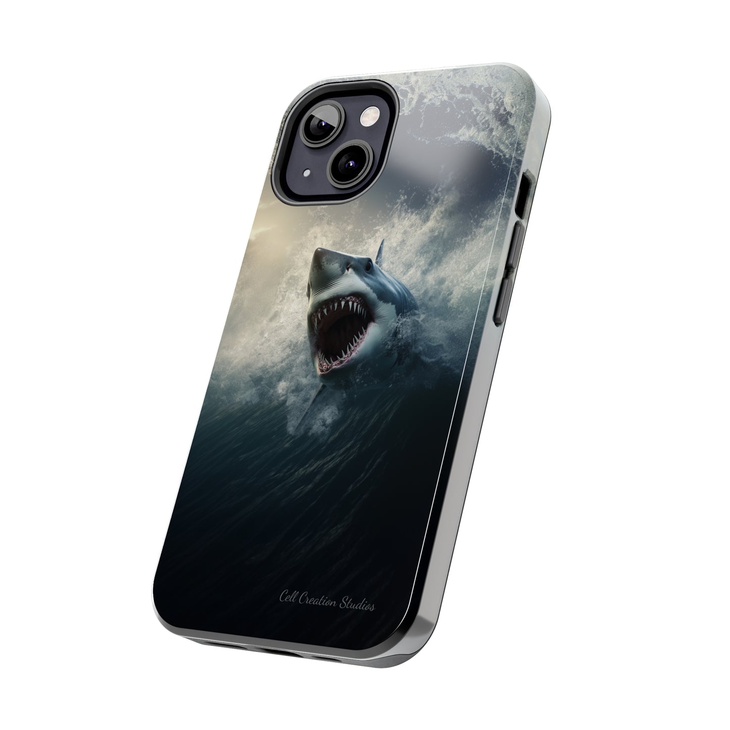 The "Ocean King Great White Shark" Phone Case -Tough Phone Cases