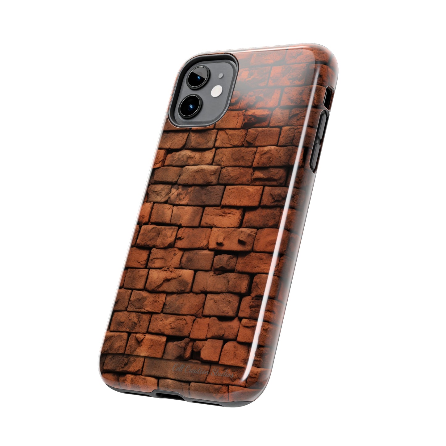 Introducing our "Urban Brick Wall" Cell Phone Case – the perfect blend of urban style and device protection -Tough Phone Cases