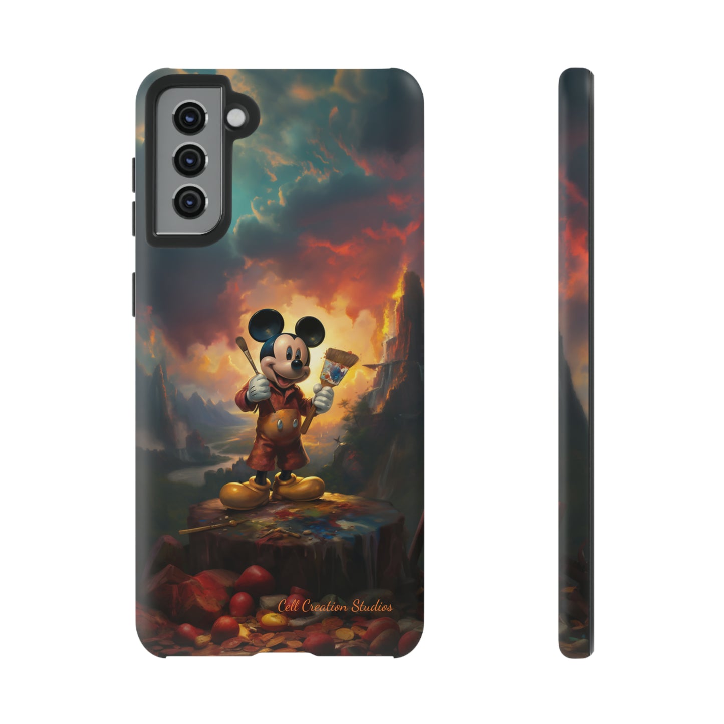 "Artist Mickey" -Tough Samsung Phone Cases