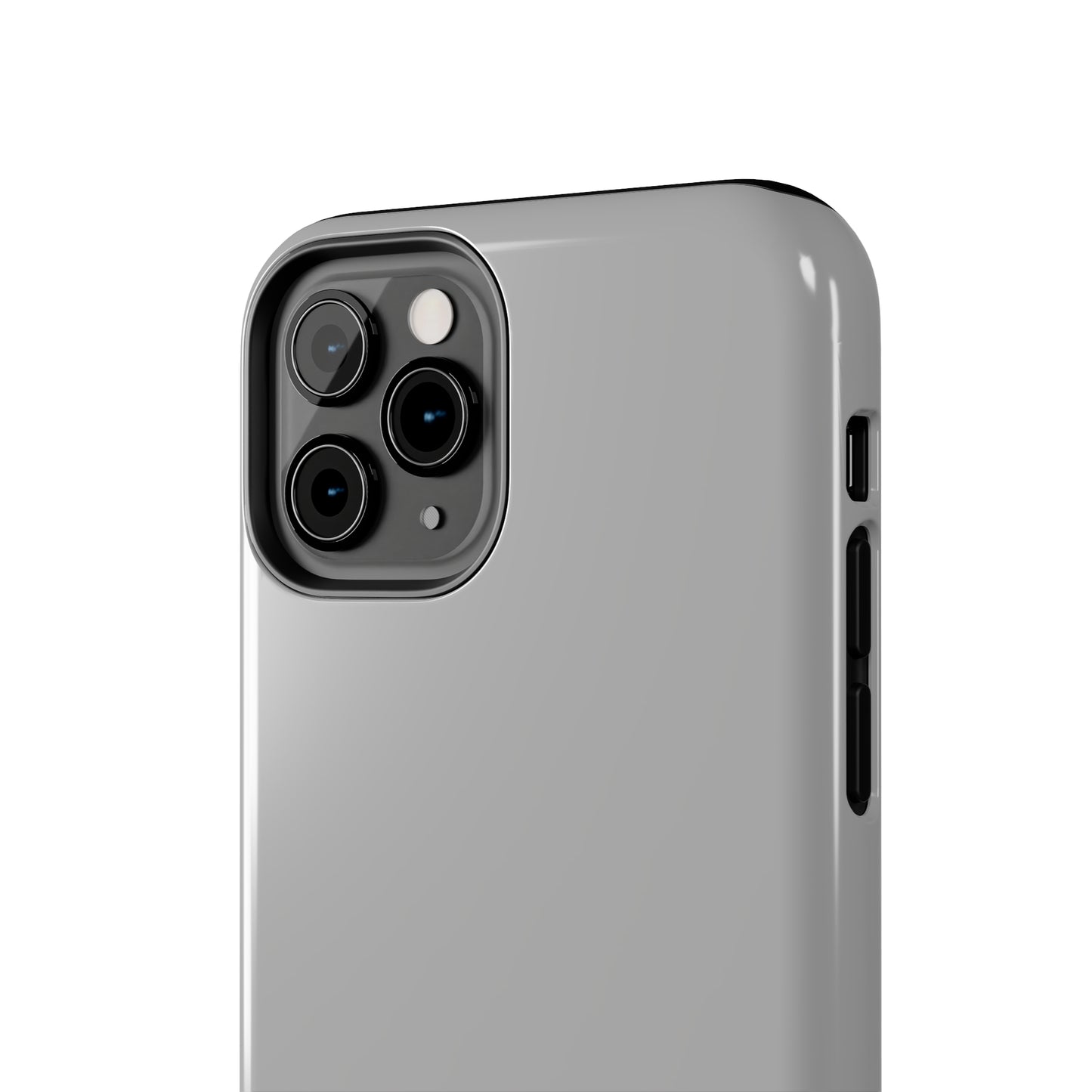 "Sleek Silver Essence" -Tough iPhone Cases