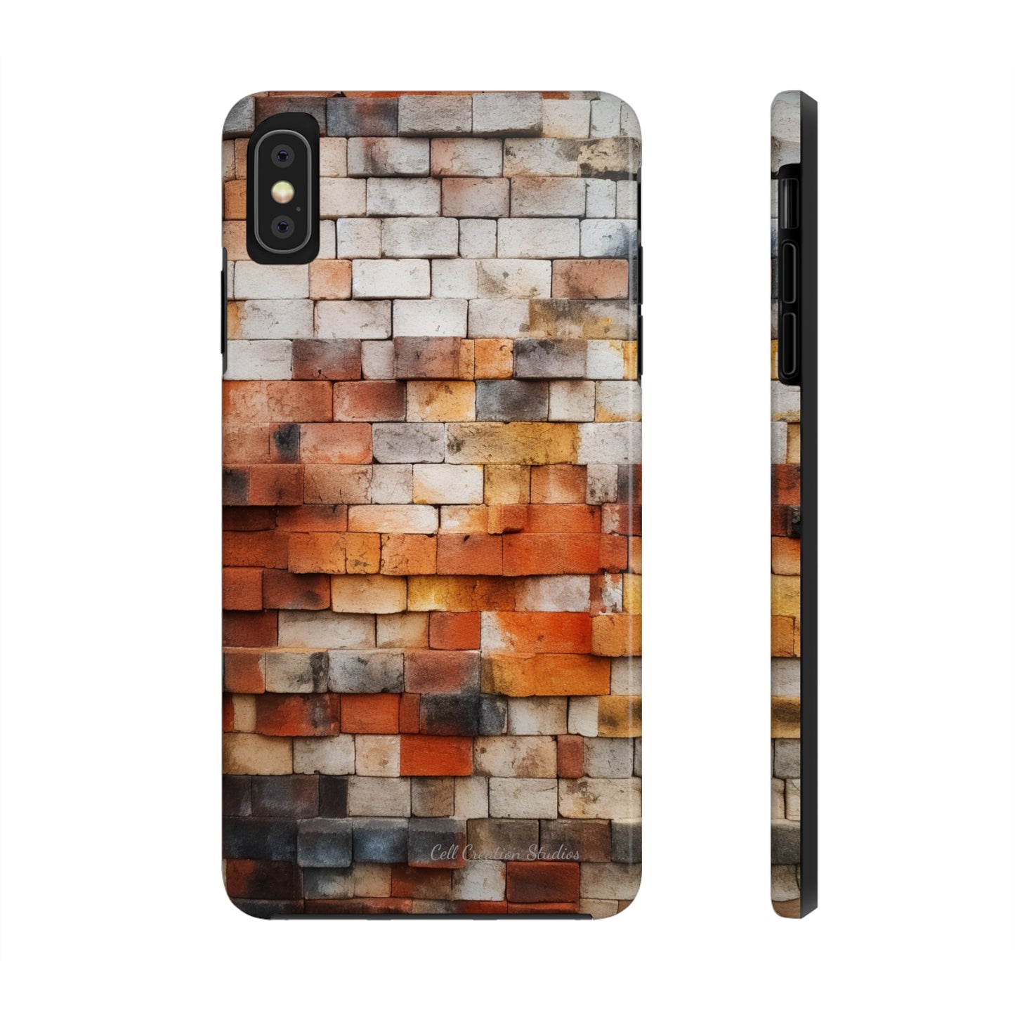Introducing our "Urban Brickwork" Cell Phone Case – the perfect fusion of style and protection for your device -Tough Phone Cases