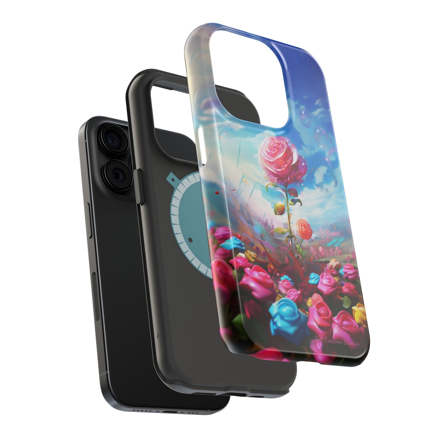 "Dreamy Blossom Elegance" -MagSafe Tough iPhone Cases