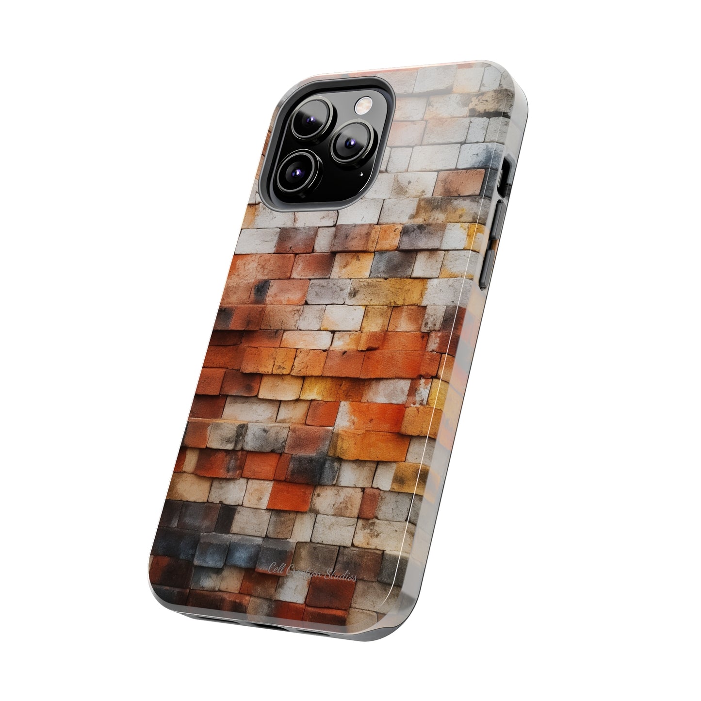 Introducing our "Urban Brickwork" Cell Phone Case – the perfect fusion of style and protection for your device -Tough Phone Cases