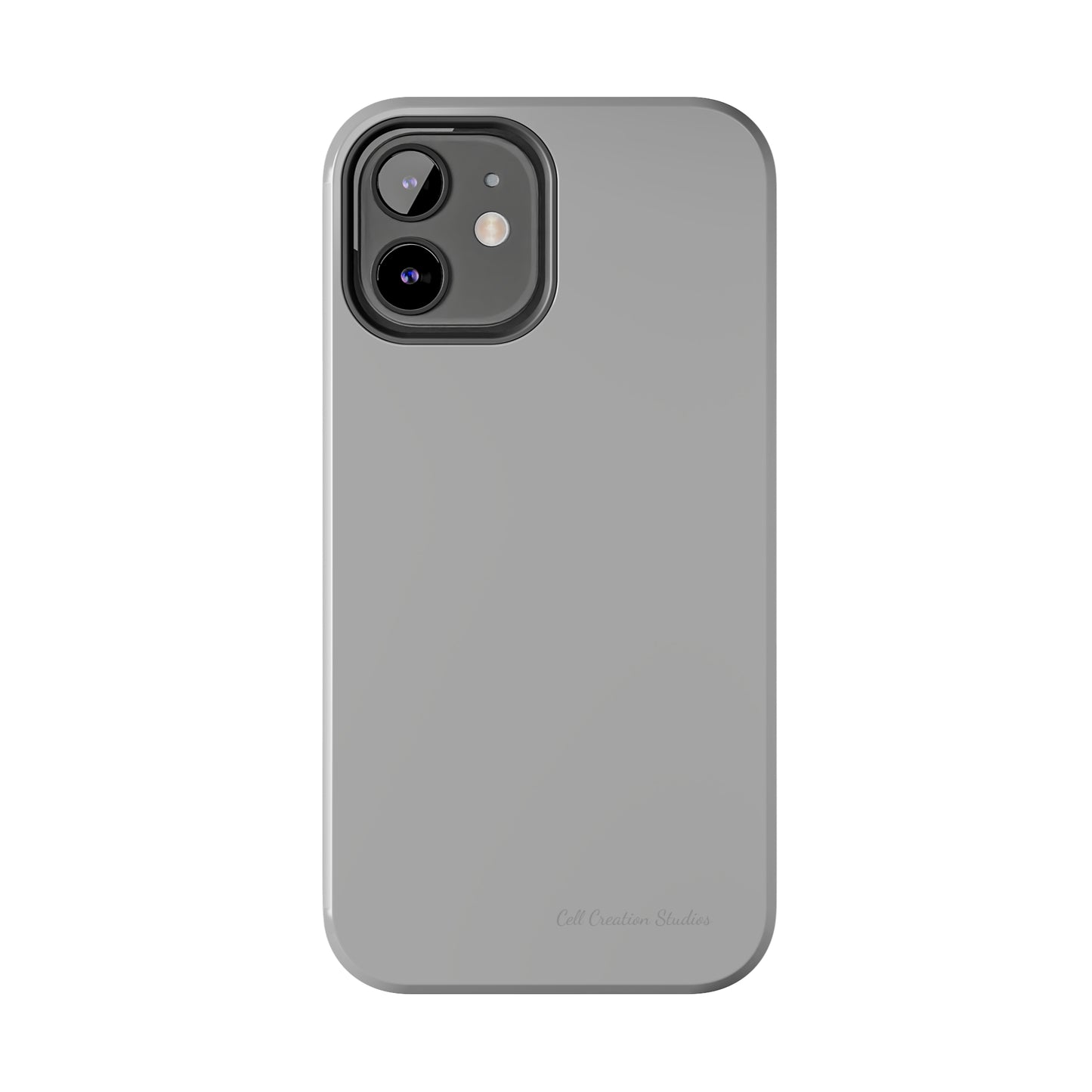 "Sleek Silver Essence" -Tough iPhone Cases