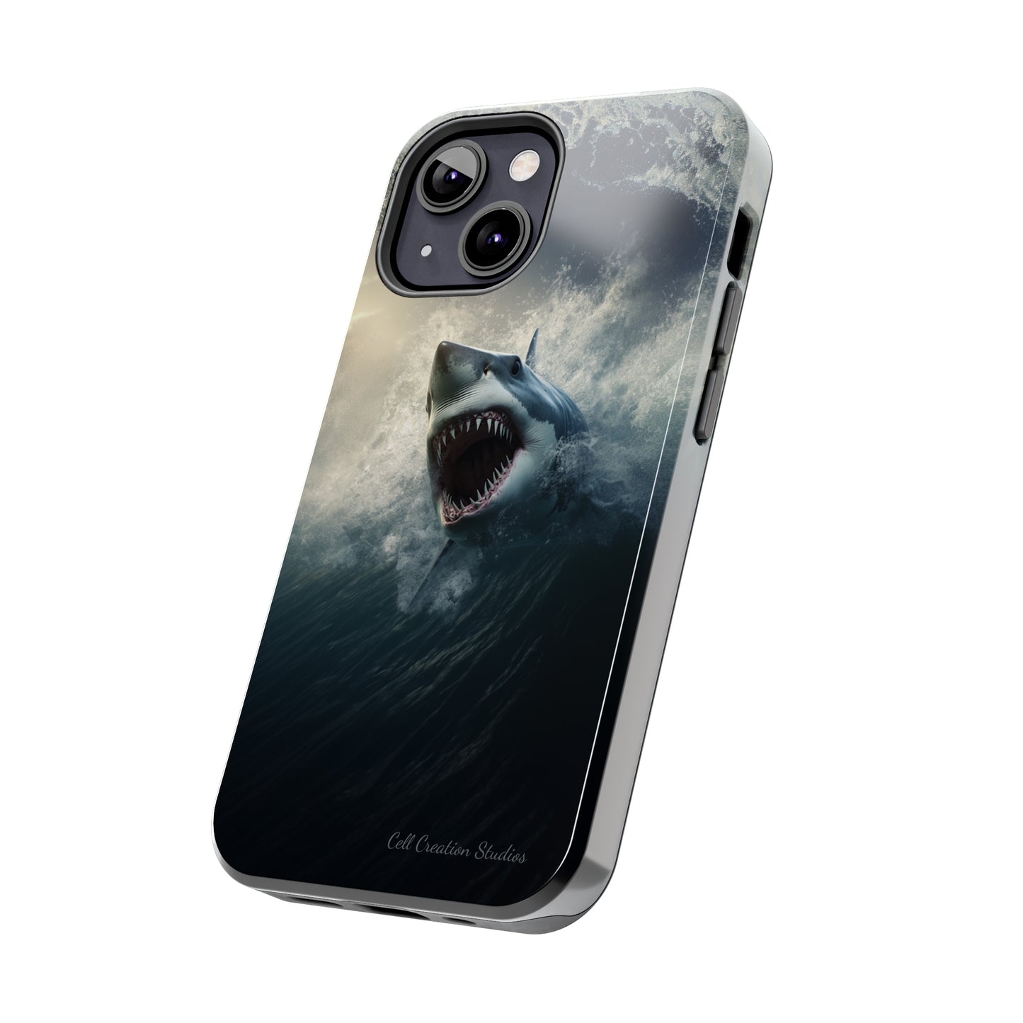 The "Ocean King Great White Shark" Phone Case -Tough Phone Cases