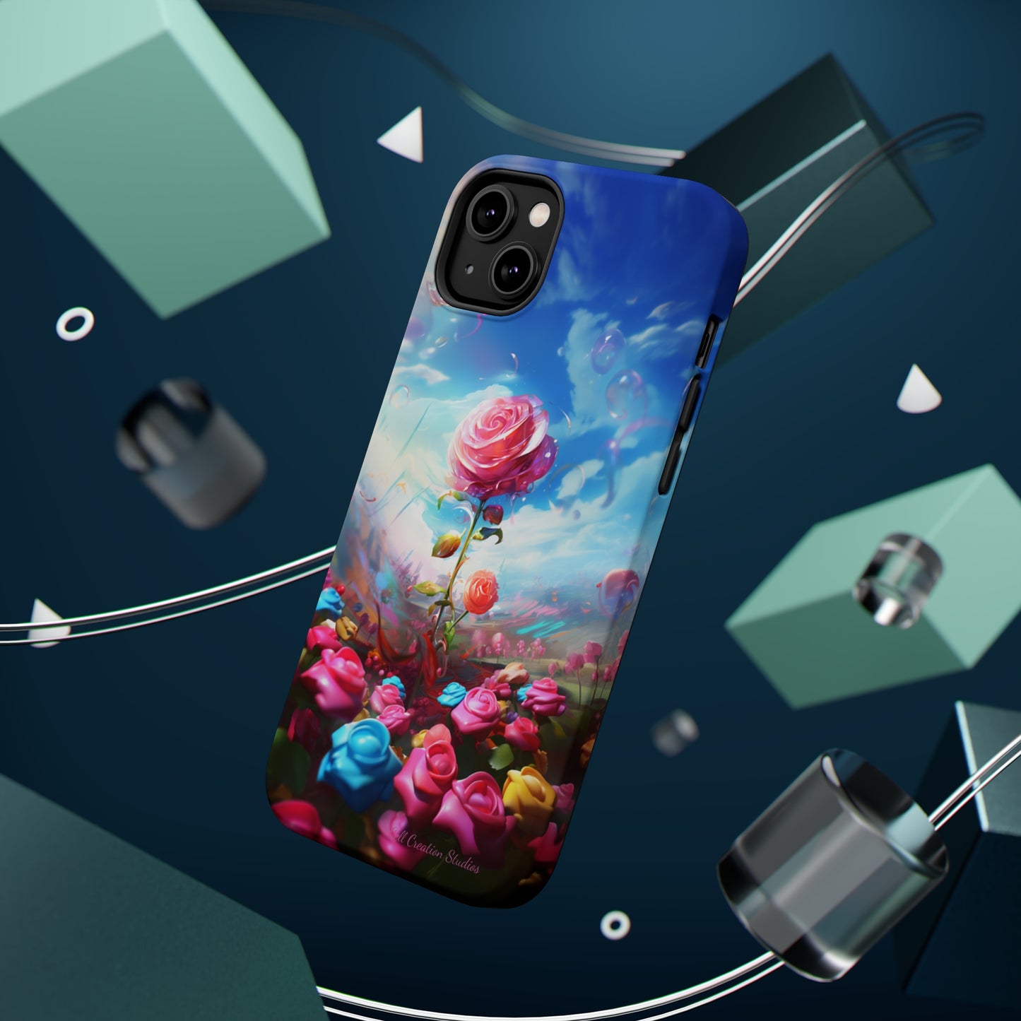 "Dreamy Blossom Elegance" -MagSafe Tough iPhone Cases