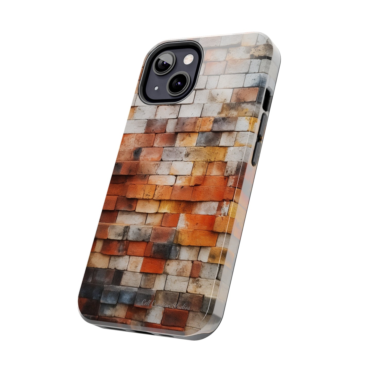 Introducing our "Urban Brickwork" Cell Phone Case – the perfect fusion of style and protection for your device -Tough Phone Cases