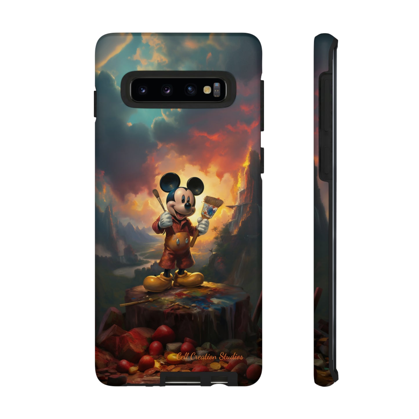 "Artist Mickey" -Tough Samsung Phone Cases