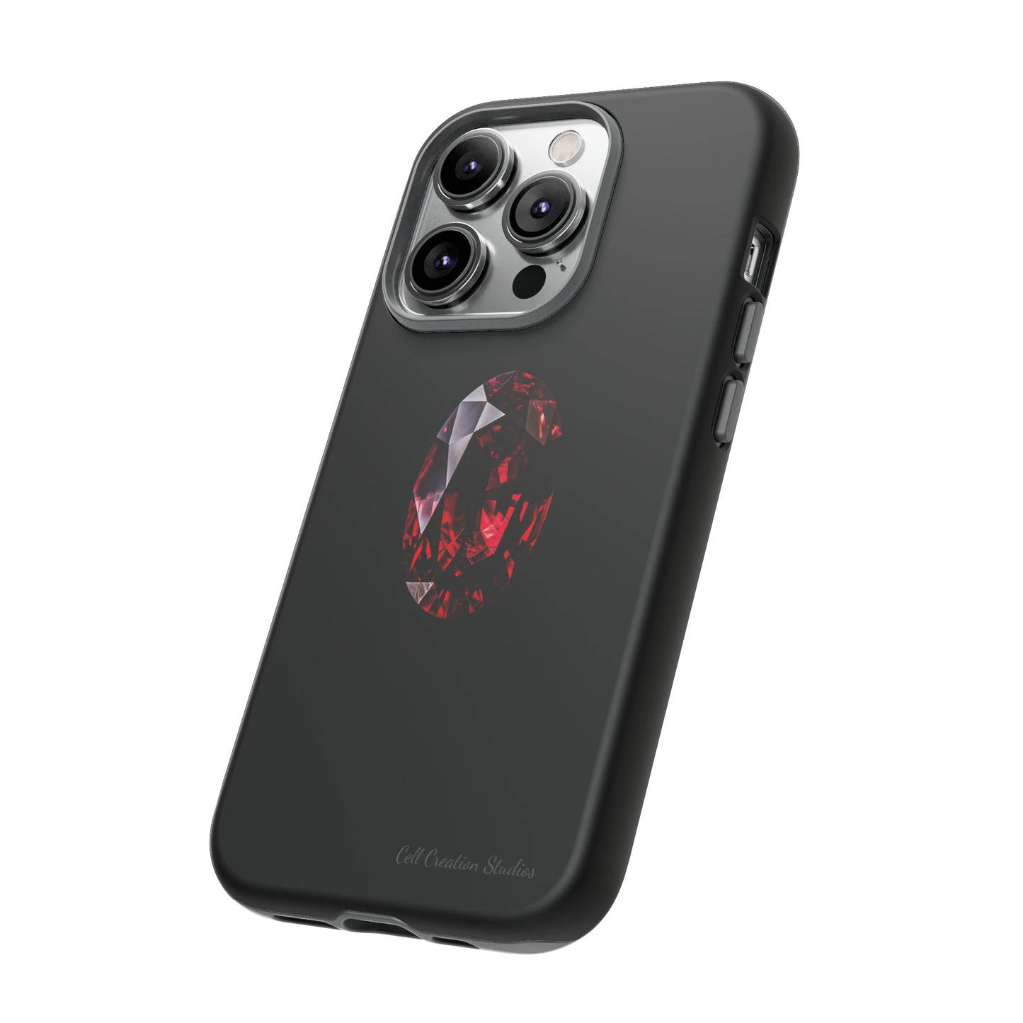 "Ruby Radiance" Phone Case -Tough Cases