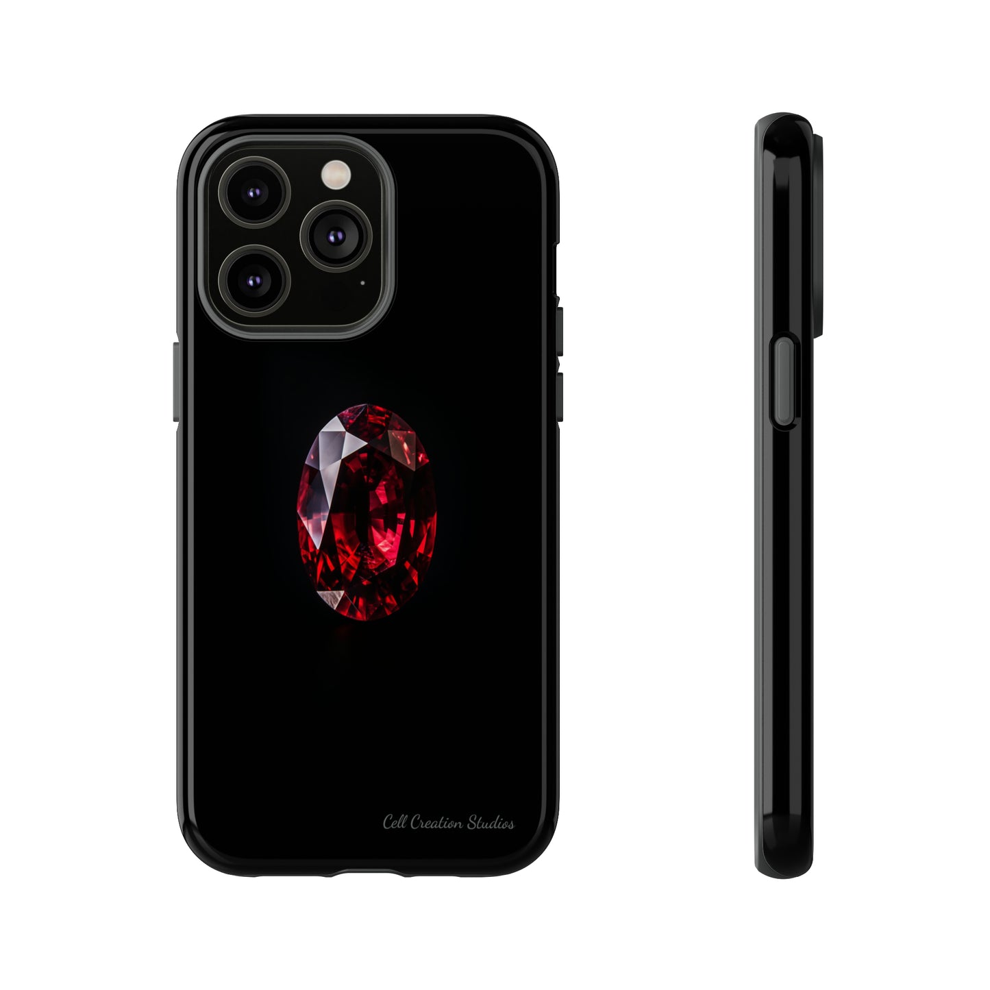 "Ruby Radiance" Phone Case -Tough Cases