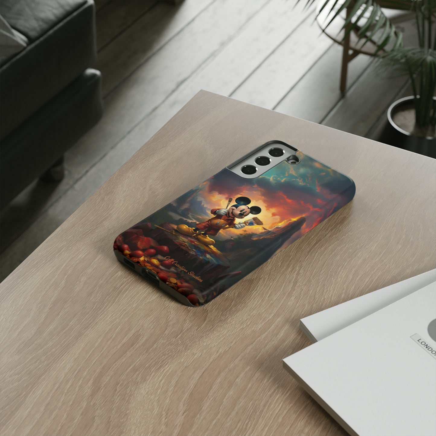 "Artist Mickey" -Tough Samsung Phone Cases