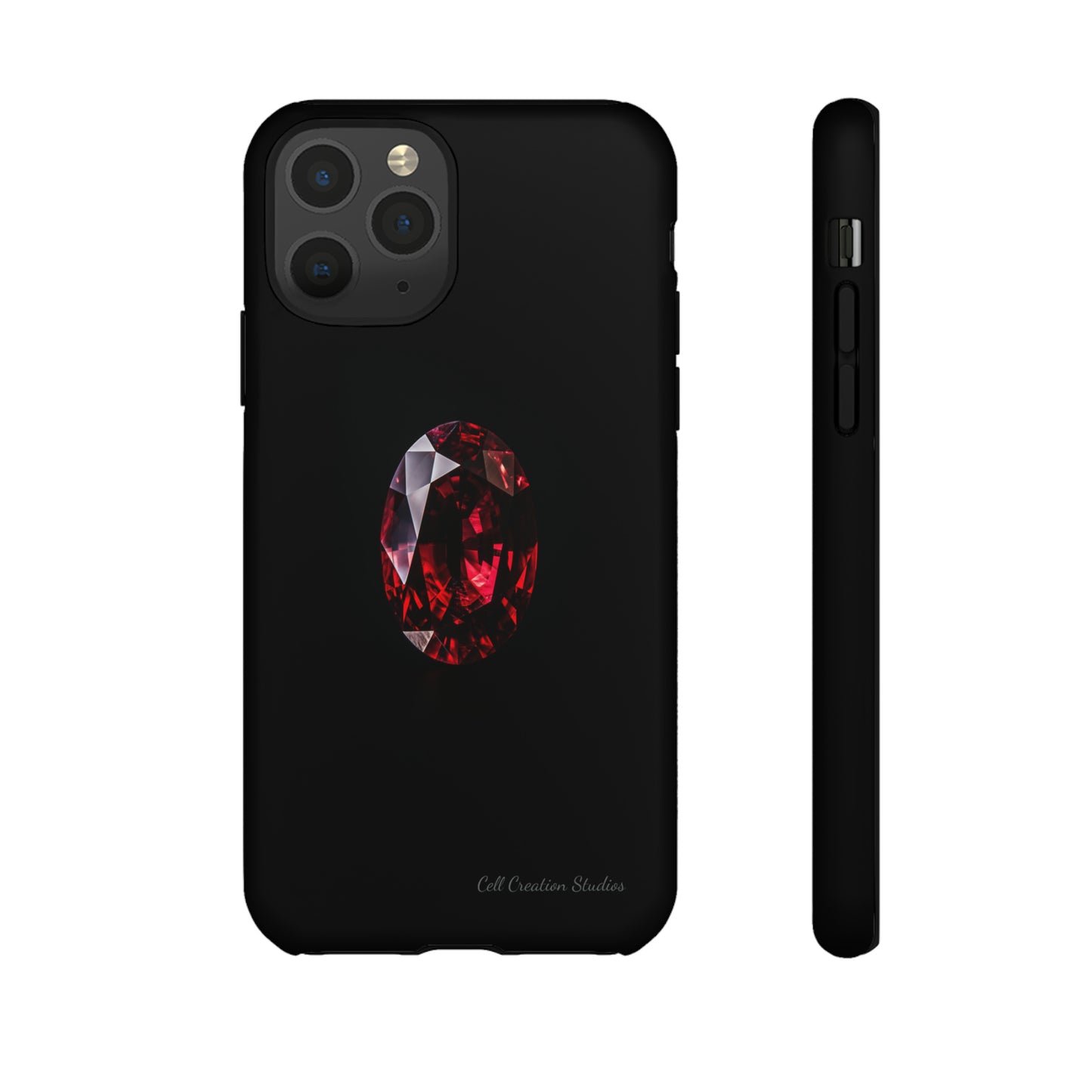 "Ruby Radiance" Phone Case -Tough Cases