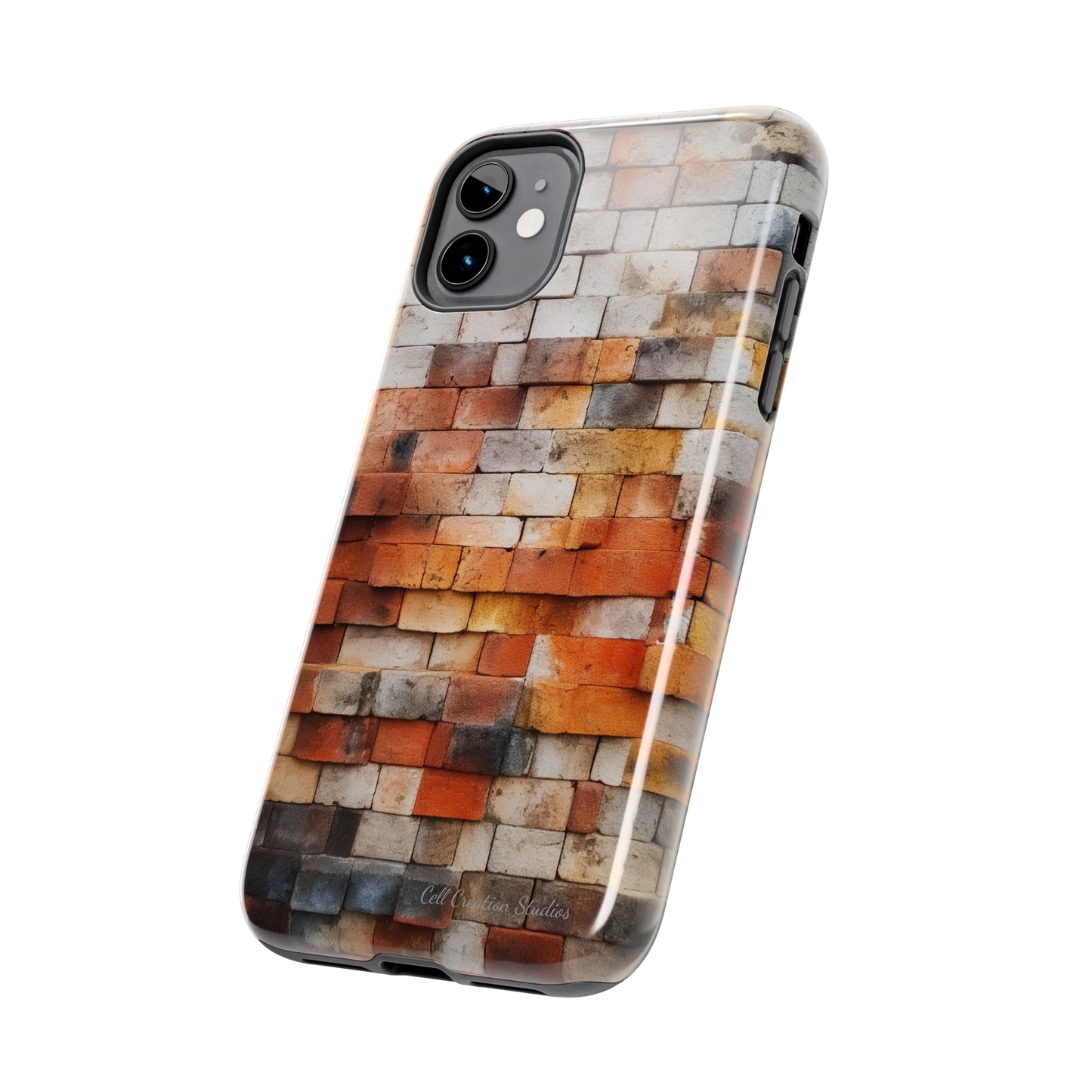Introducing our "Urban Brickwork" Cell Phone Case – the perfect fusion of style and protection for your device -Tough Phone Cases