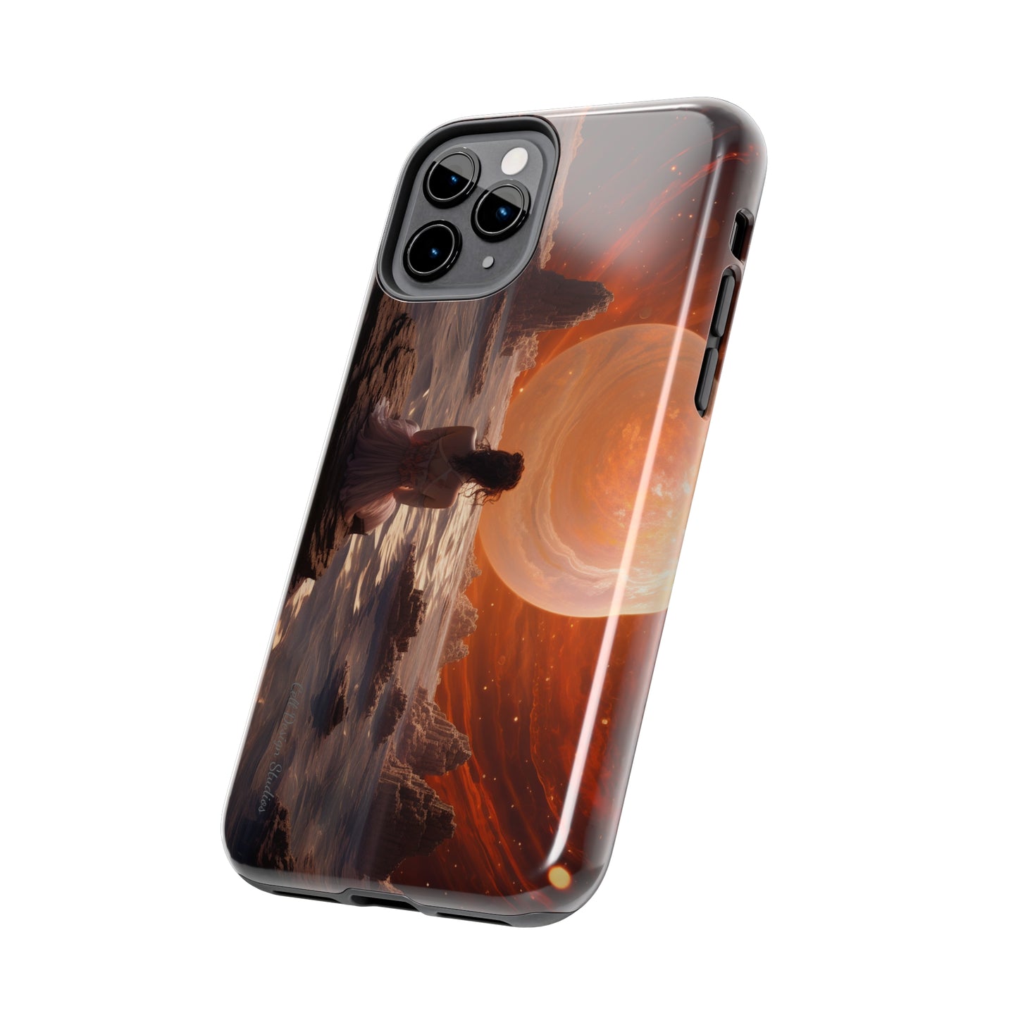 Introducing the "Stargazer's Serenity" Cell Phone Case – Embrace Cosmic Tranquility! -Tough Phone Cases