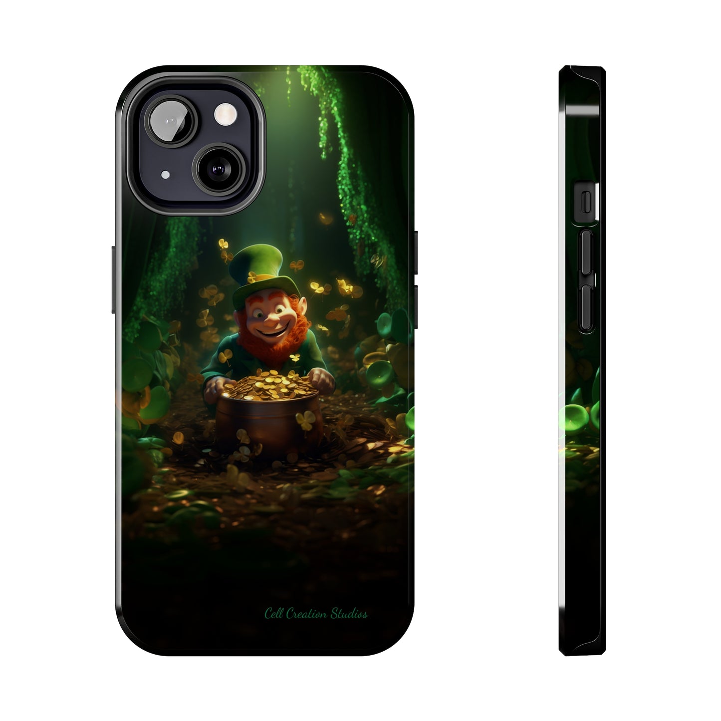 Introducing the "Leprechaun's Pot of Gold" Cell Phone Case – A Touch of Irish Charm -Tough Phone Cases