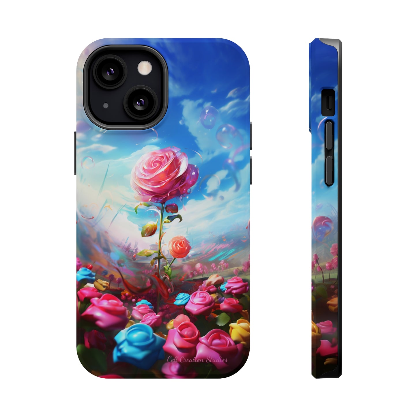 "Dreamy Blossom Elegance" -MagSafe Tough iPhone Cases